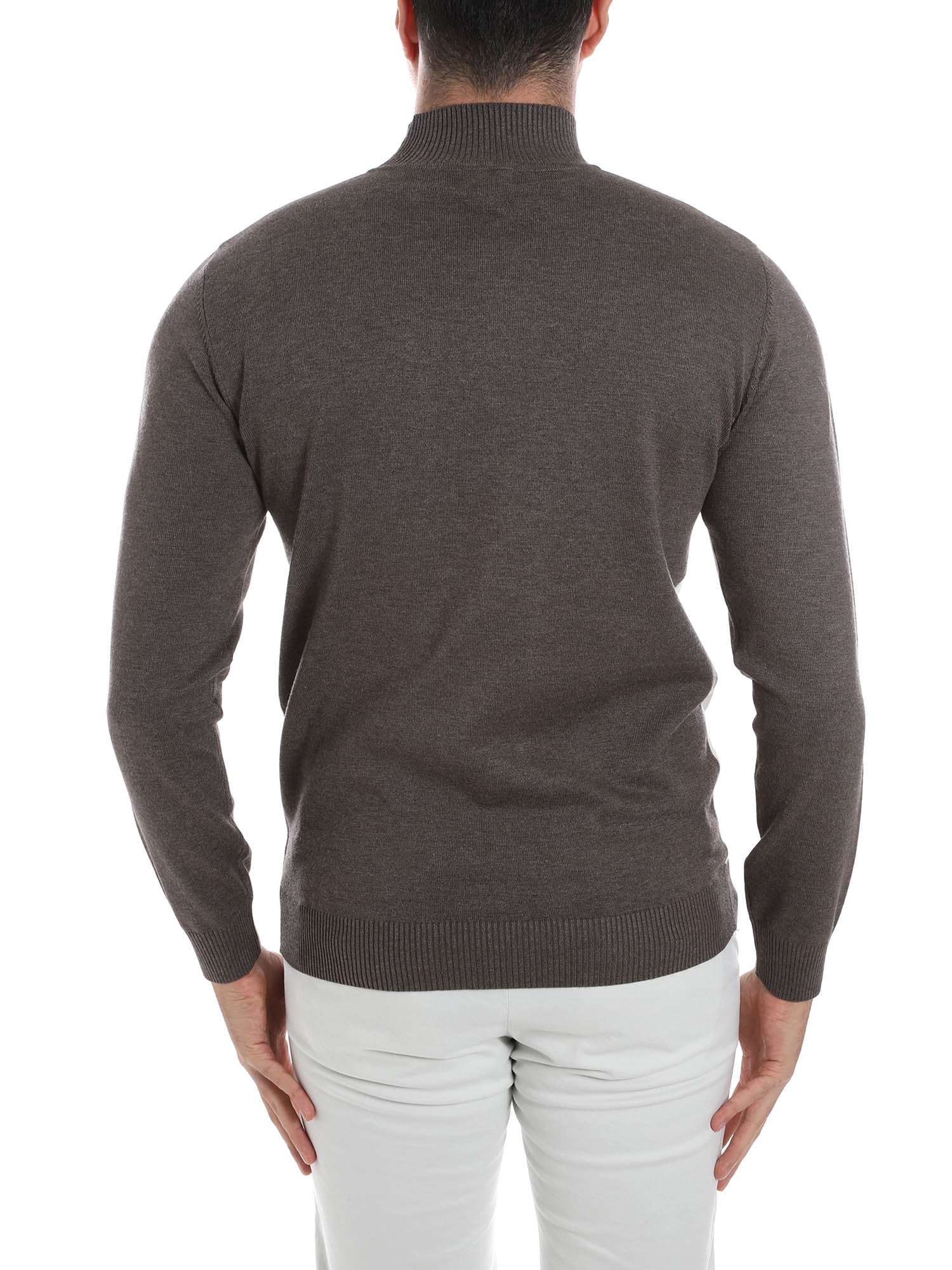 Maglie a collo alto Beige Sseinse