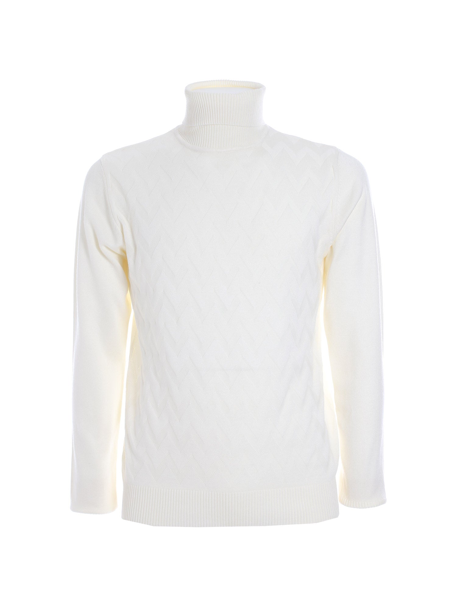 Maglie a collo alto Bianco Sseinse