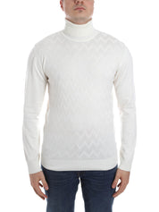 Maglie a collo alto Bianco Sseinse