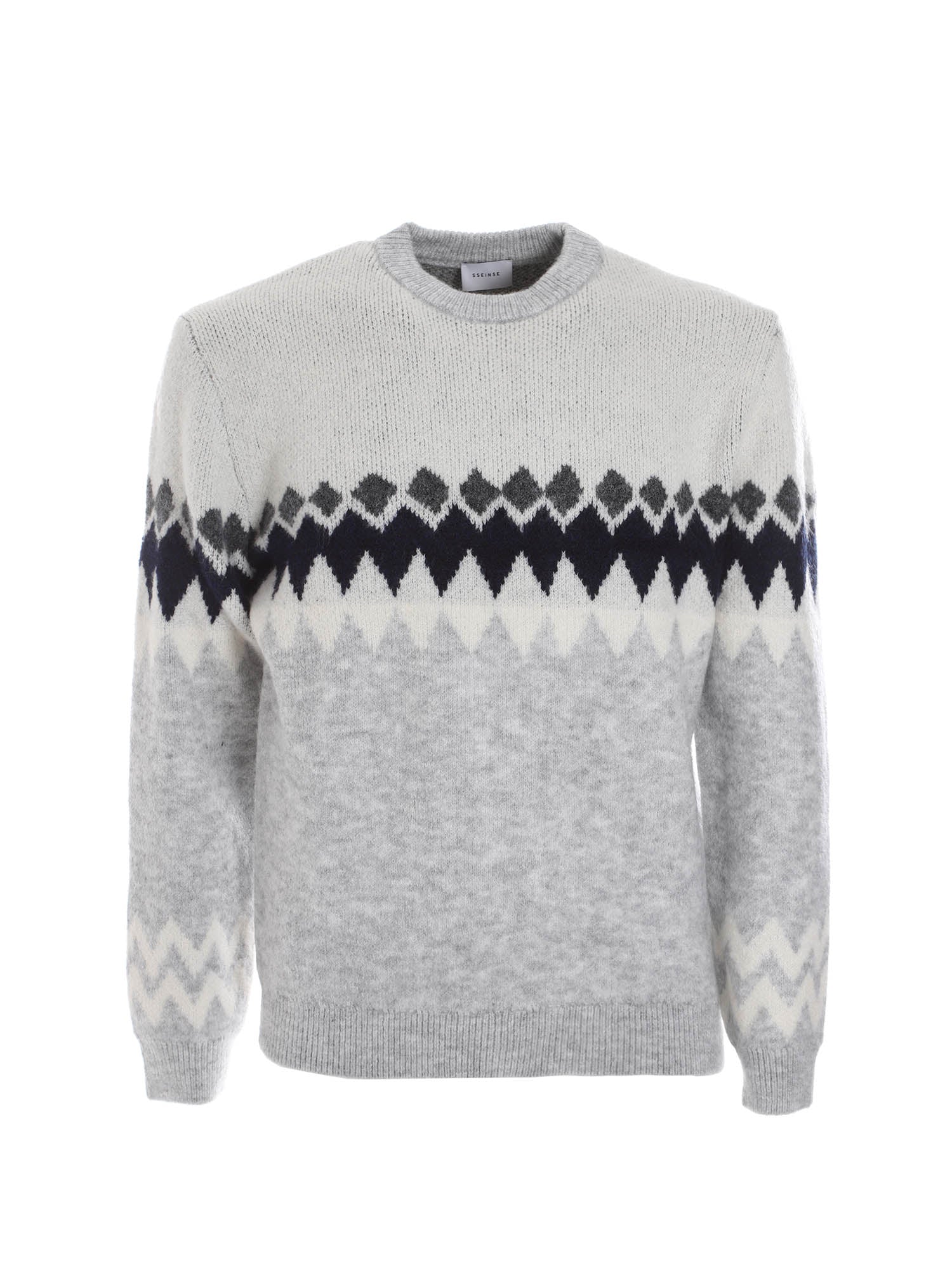 Maglioni Grigio Sseinse