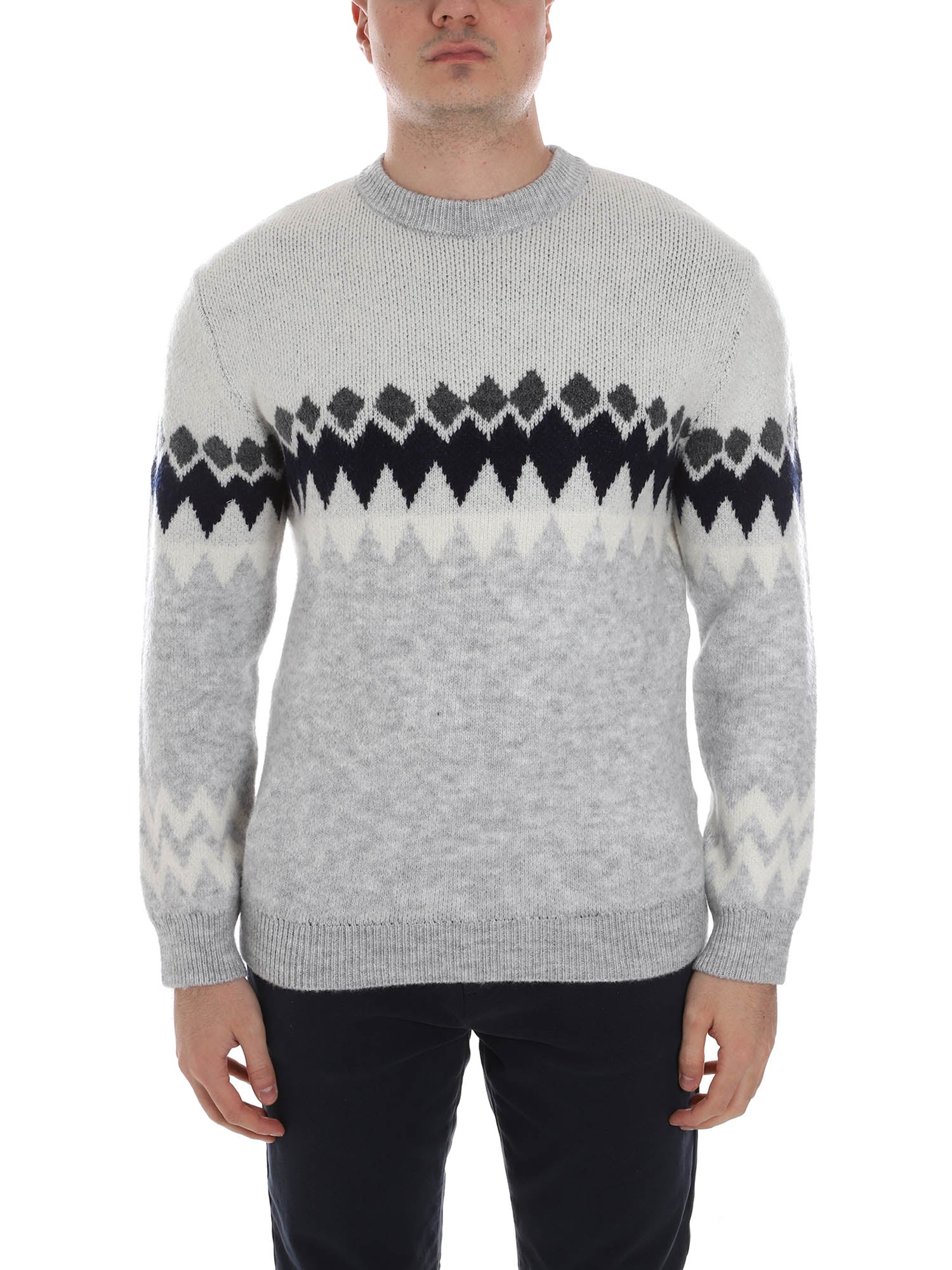 Maglioni Grigio Sseinse