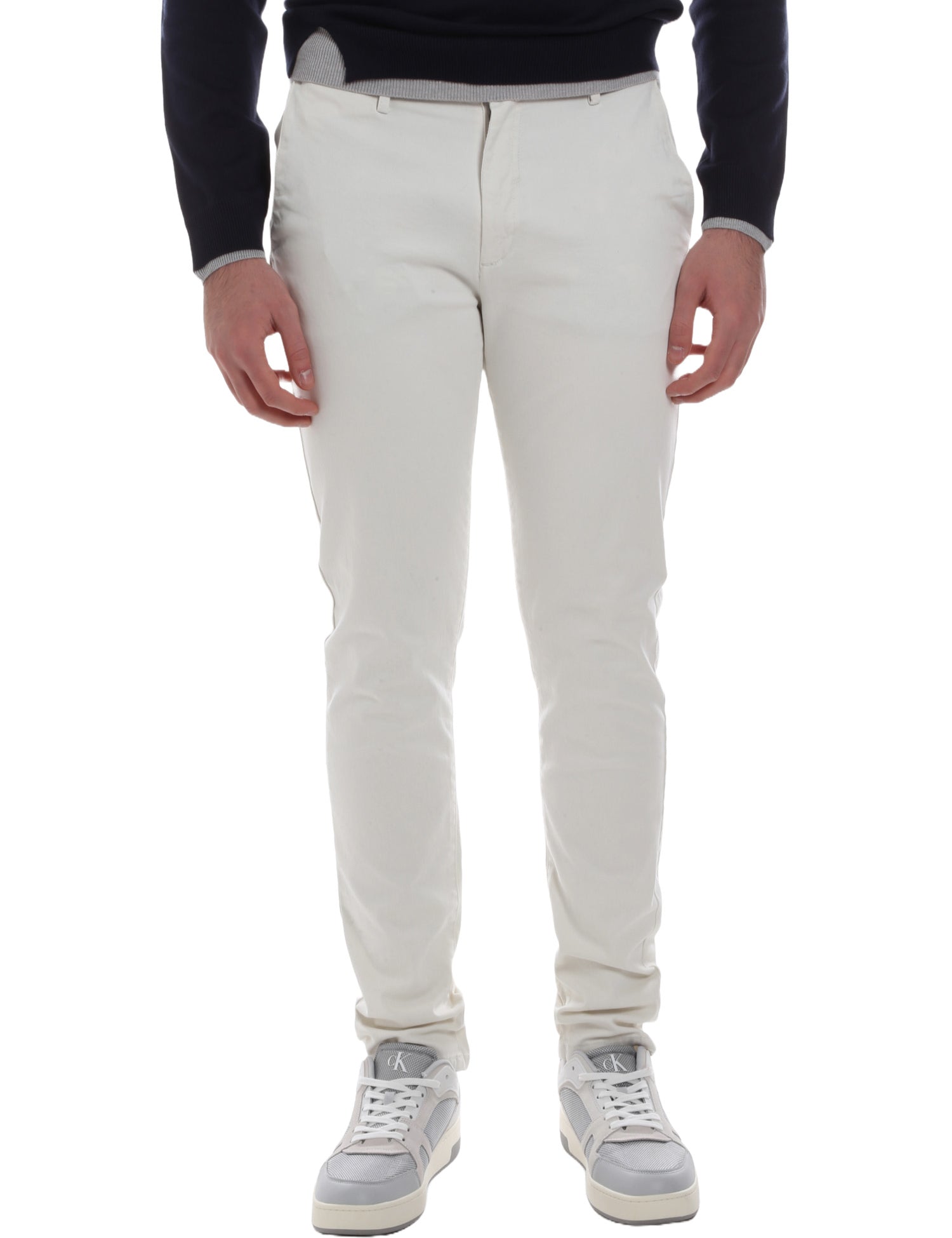 Pantaloni Bianco Sseinse