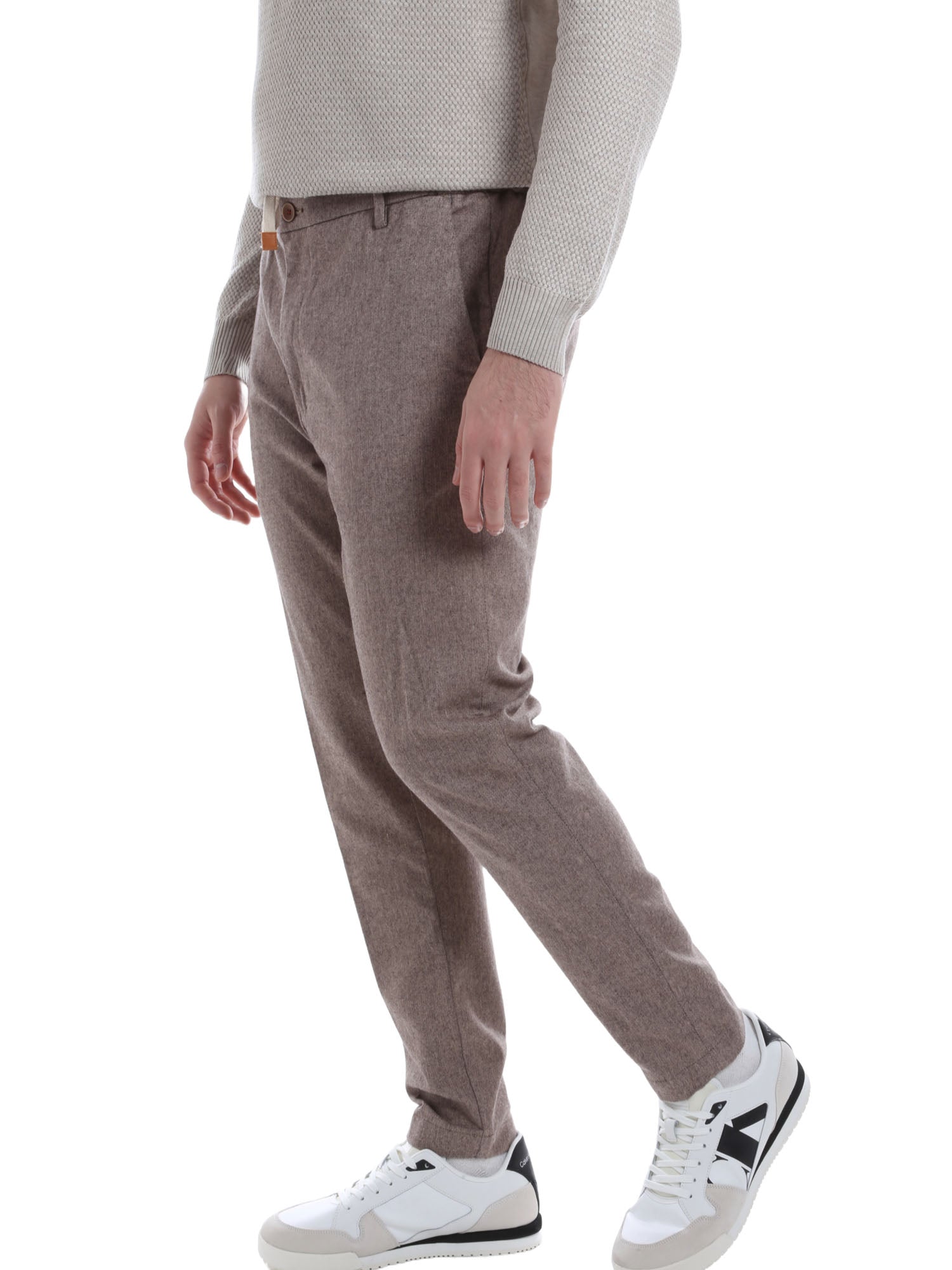 Pantaloni Marrone Sseinse