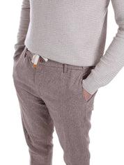 Pantaloni Marrone Sseinse