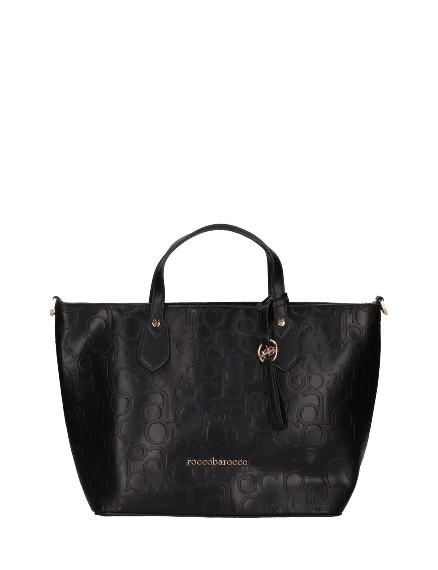Shopper Nero Roccobarocco