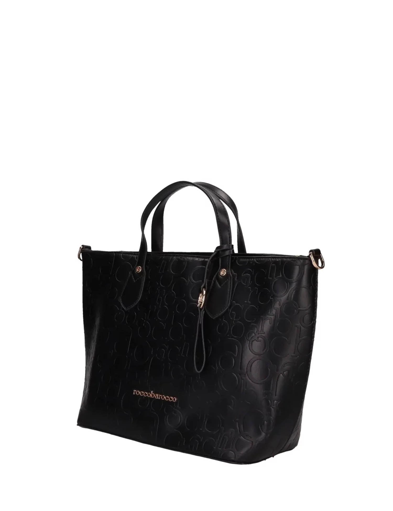 Shopper Nero Roccobarocco