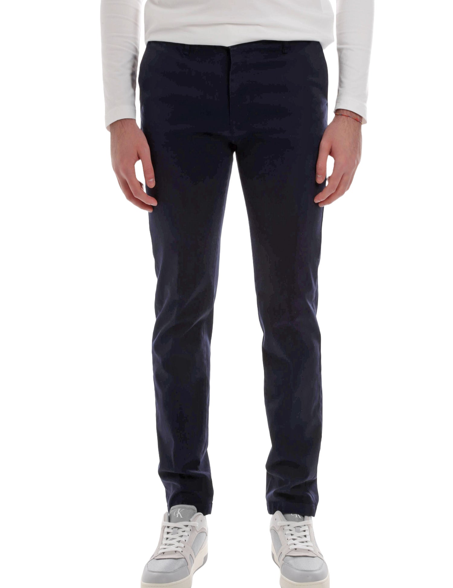 Pantaloni Blu Borgoni Milano