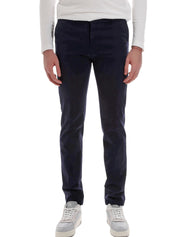 Pantaloni Blu Borgoni Milano