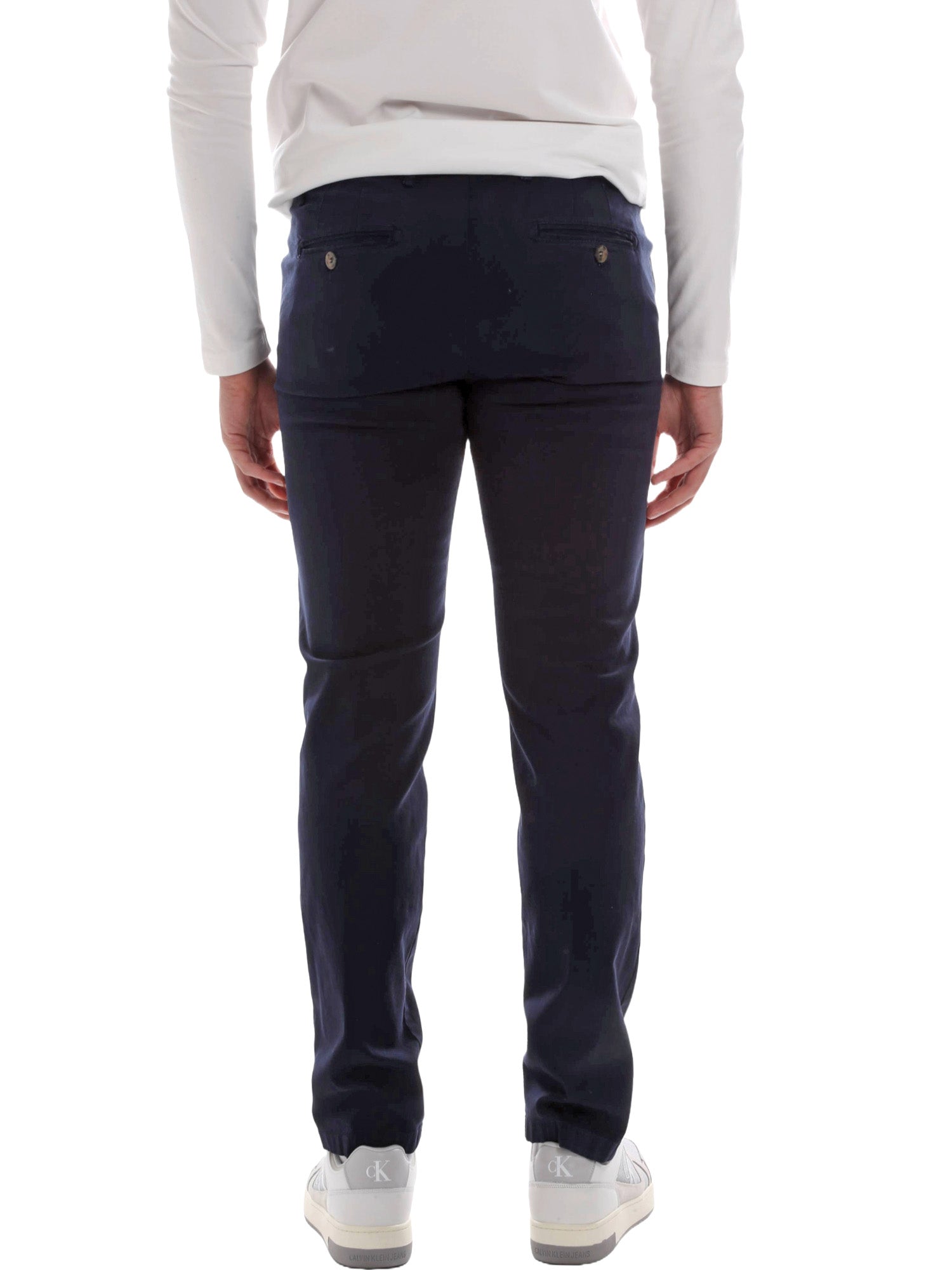 Pantaloni Blu Borgoni Milano