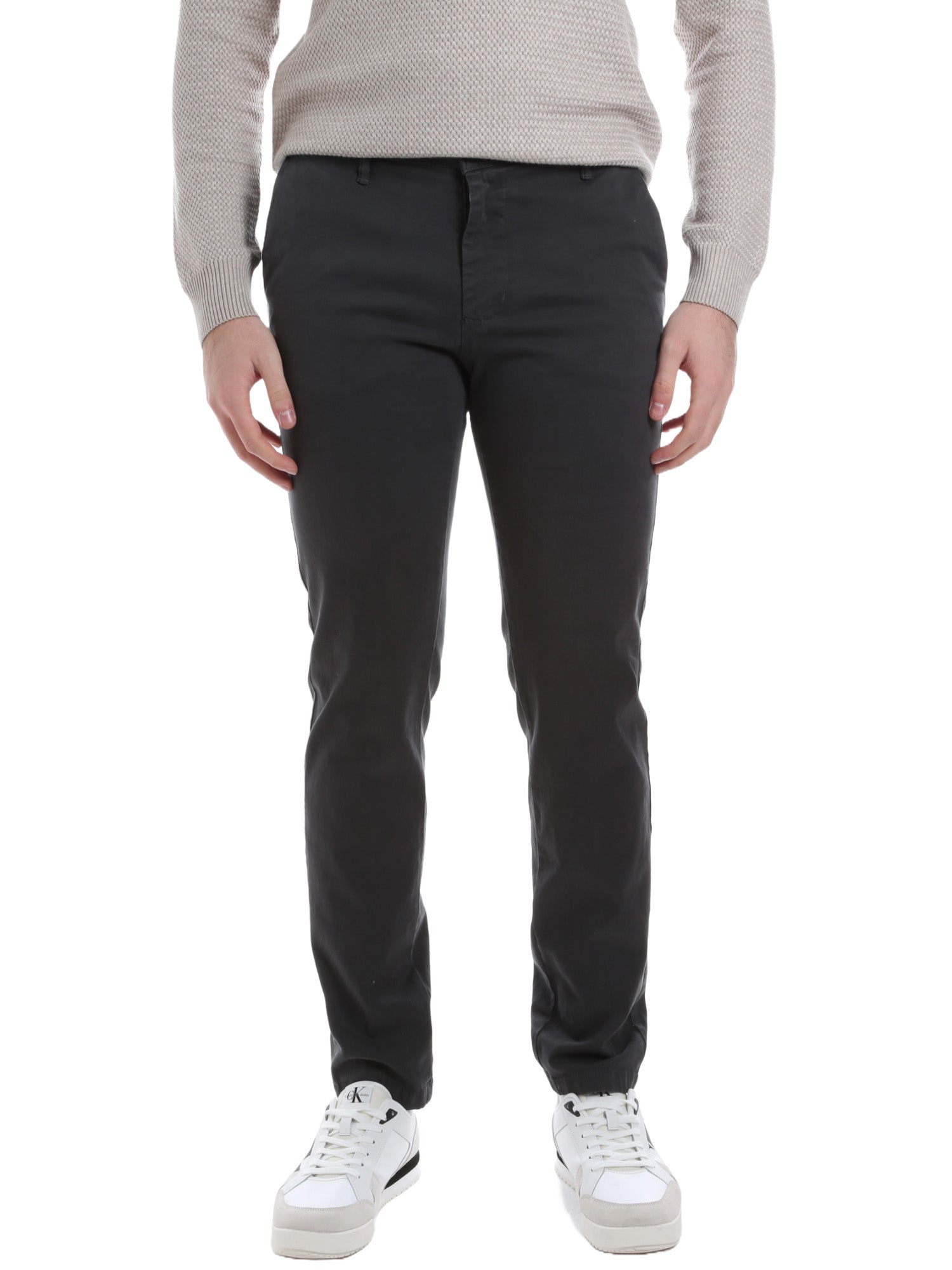 Pantaloni Grigio Borgoni Milano