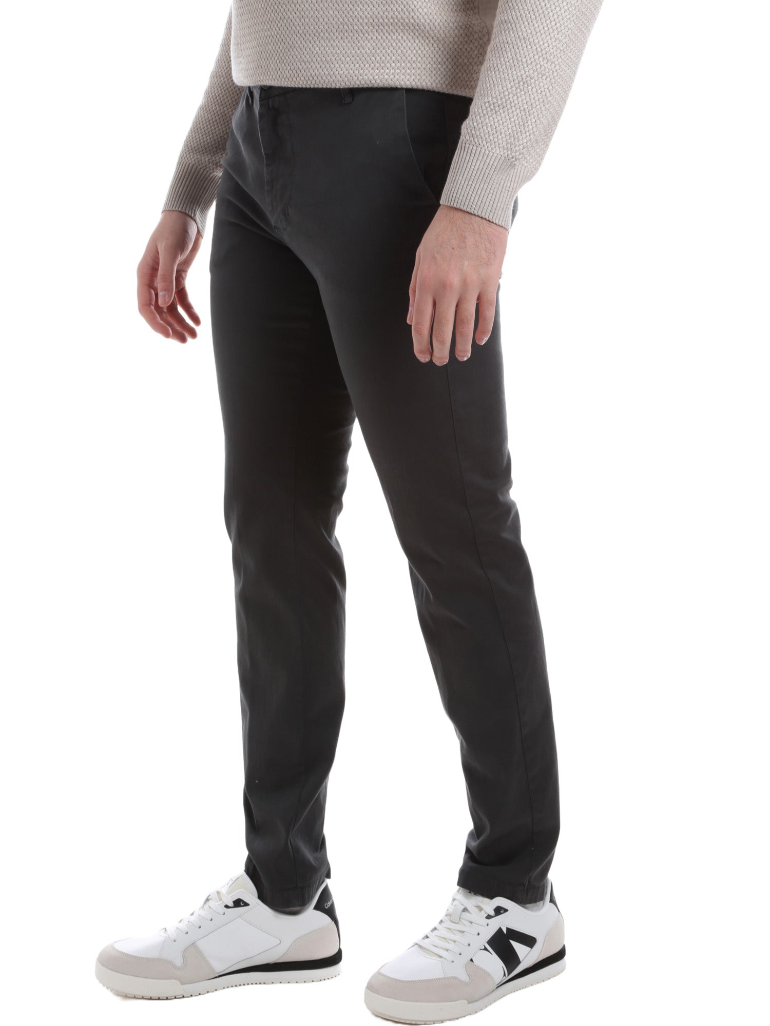 Pantaloni Grigio Borgoni Milano