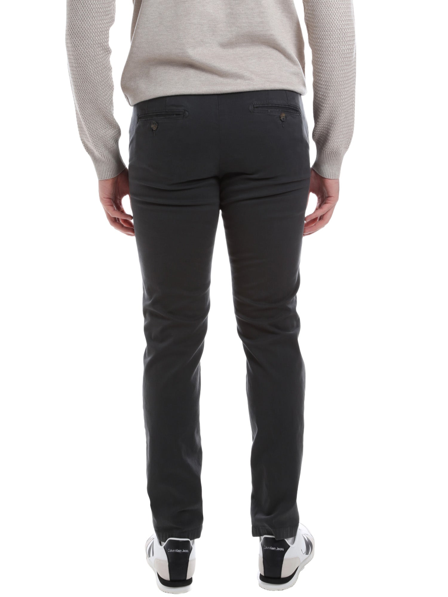 Pantaloni Grigio Borgoni Milano