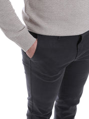 Pantaloni Grigio Borgoni Milano