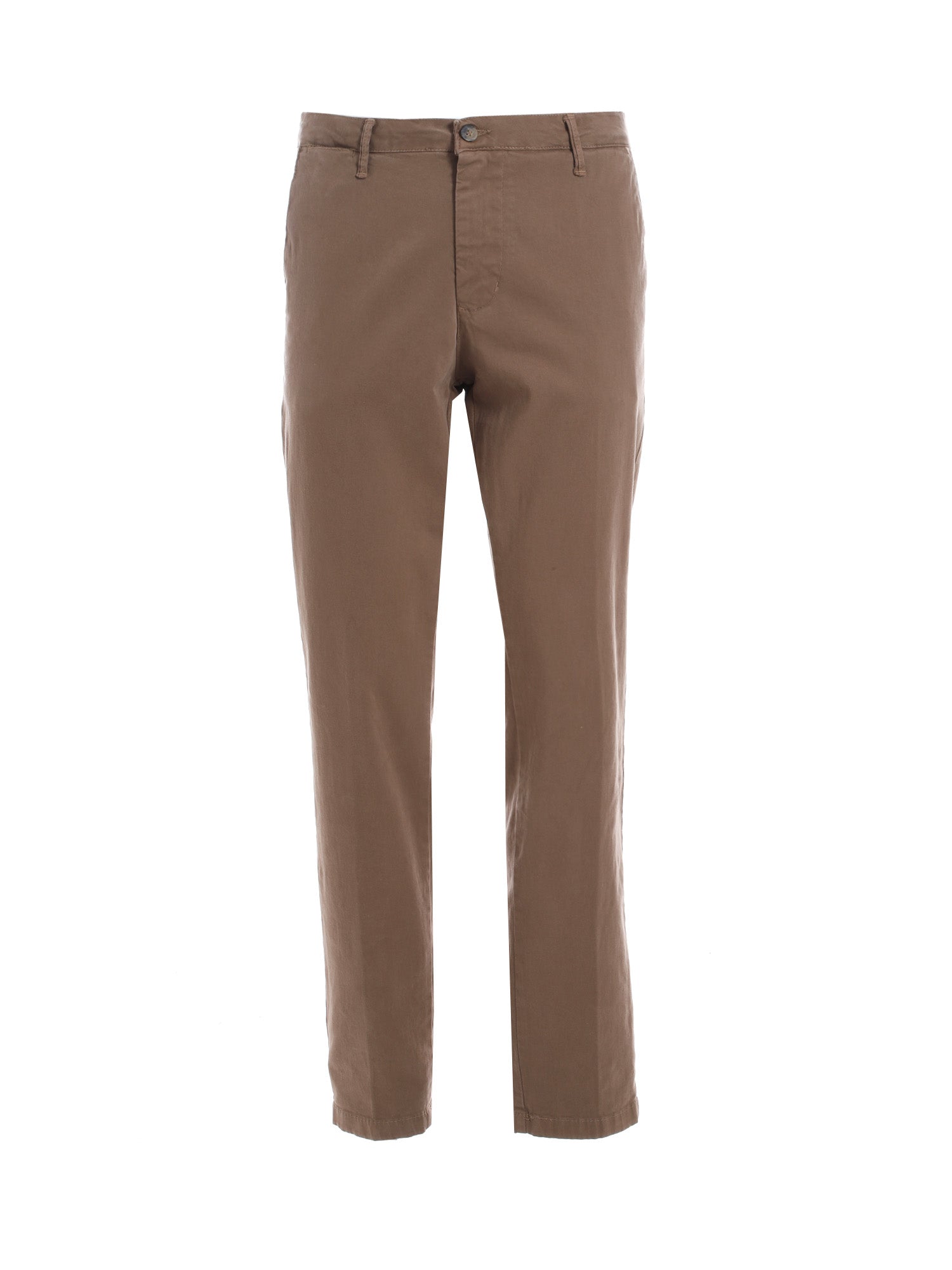 Pantaloni Marrone Borgoni Milano