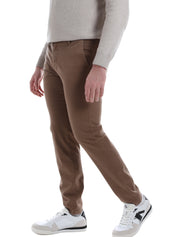 Pantaloni Marrone Borgoni Milano