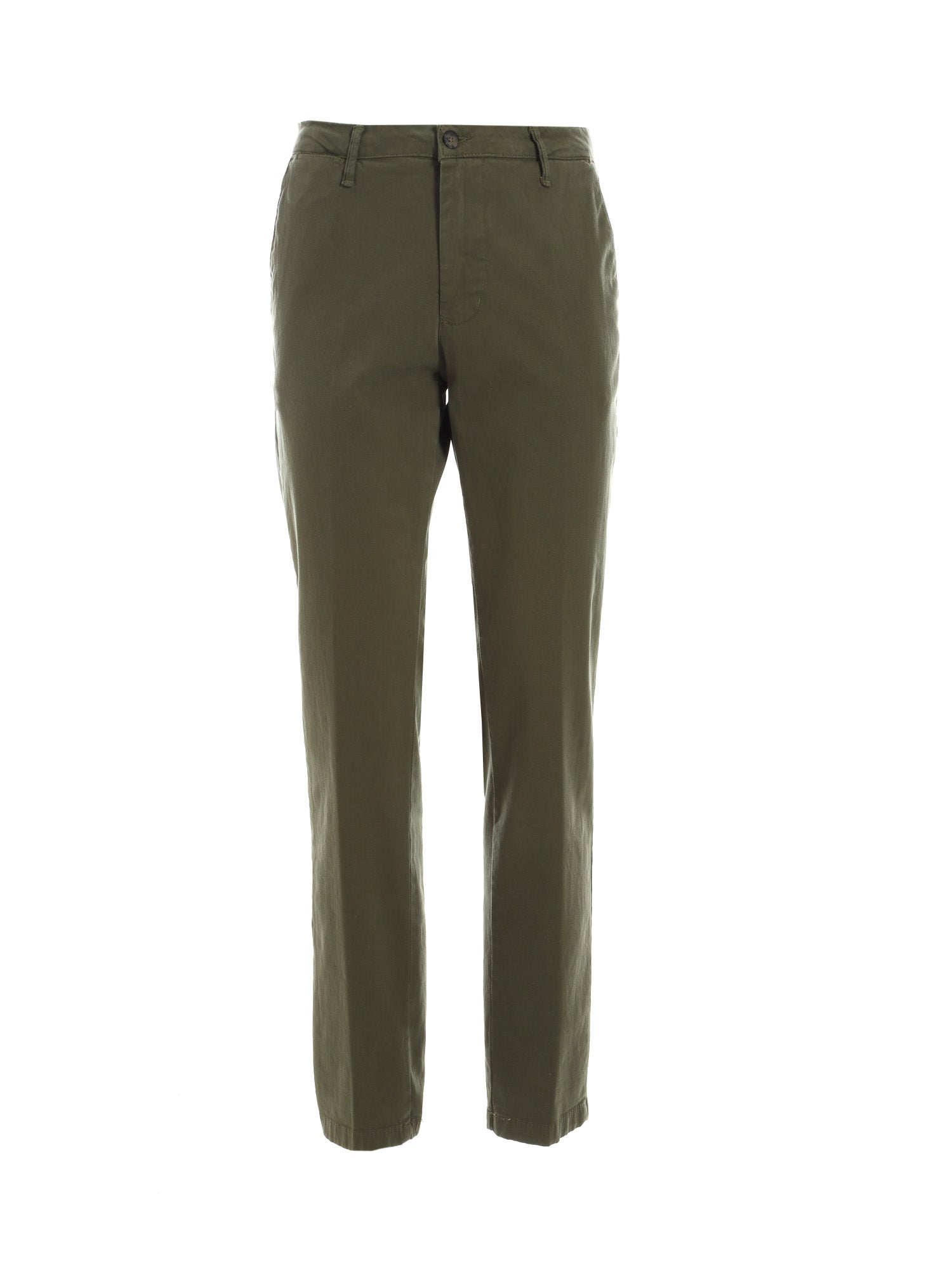 Pantaloni Verde Borgoni Milano