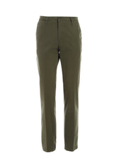 Pantaloni Verde Borgoni Milano