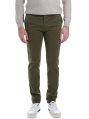 Pantaloni Verde Borgoni Milano