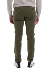 Pantaloni Verde Borgoni Milano