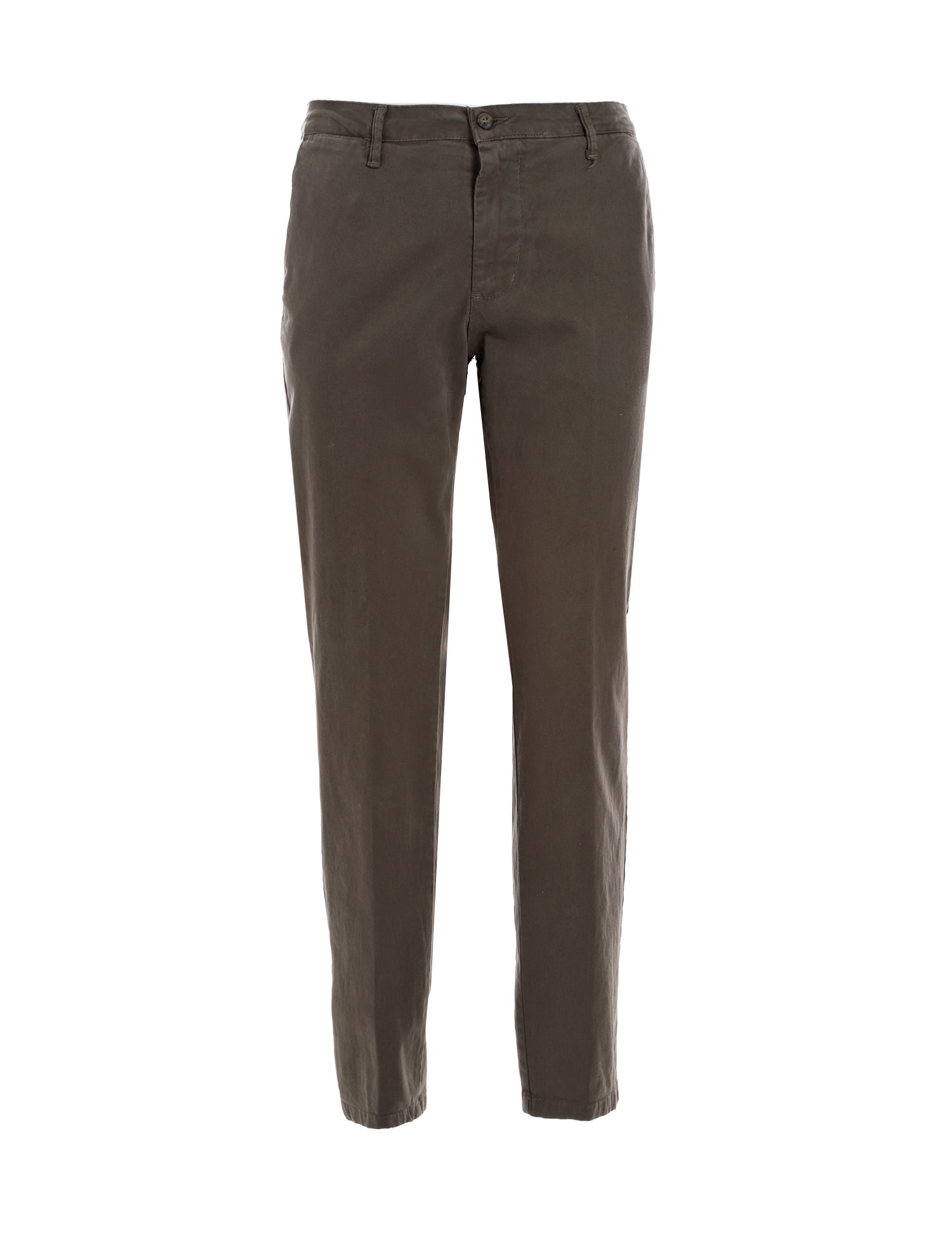 Pantaloni Marrone Scuro Borgoni Milano