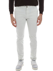Pantaloni Bianco Borgoni Milano