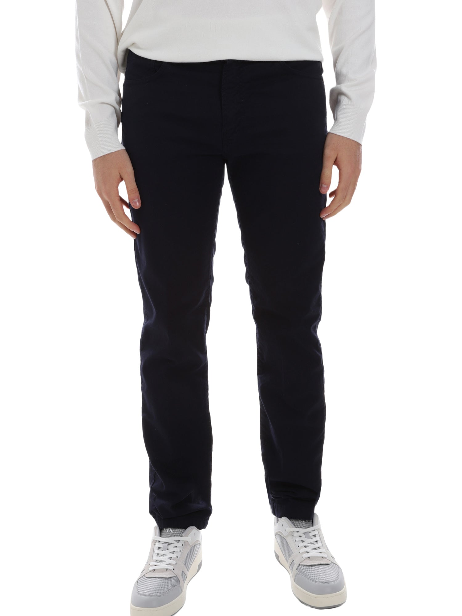 Pantaloni Blu Borgoni Milano