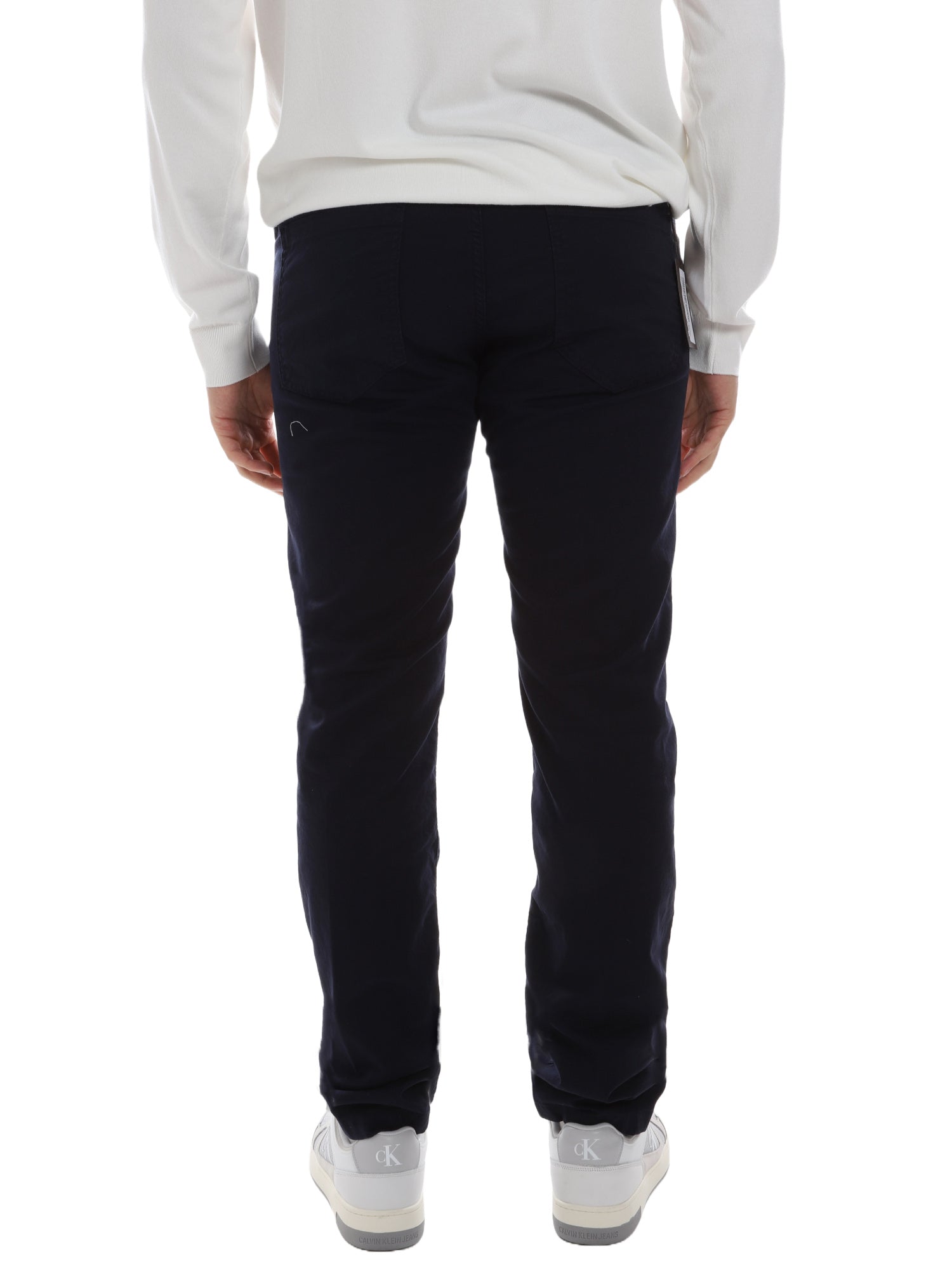 Pantaloni Blu Borgoni Milano