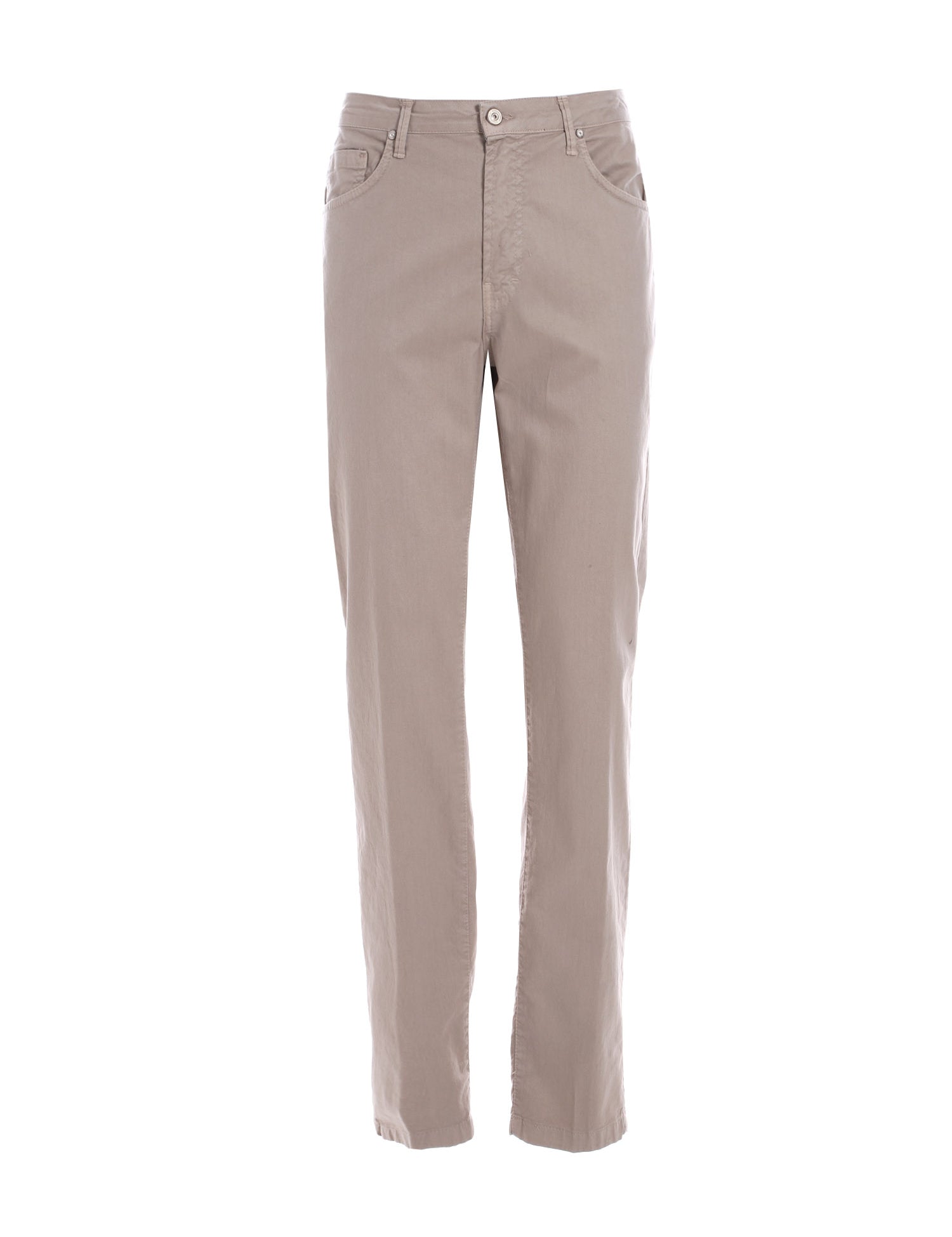 Pantaloni Beige Borgoni Milano