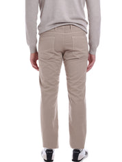 Pantaloni Beige Borgoni Milano