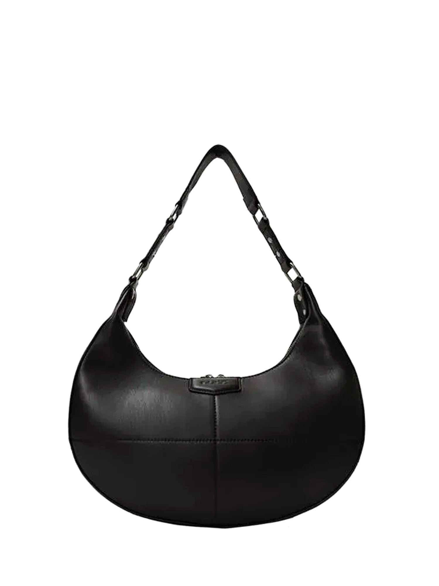 Borsa-sporta a spalla floreale Black Donna