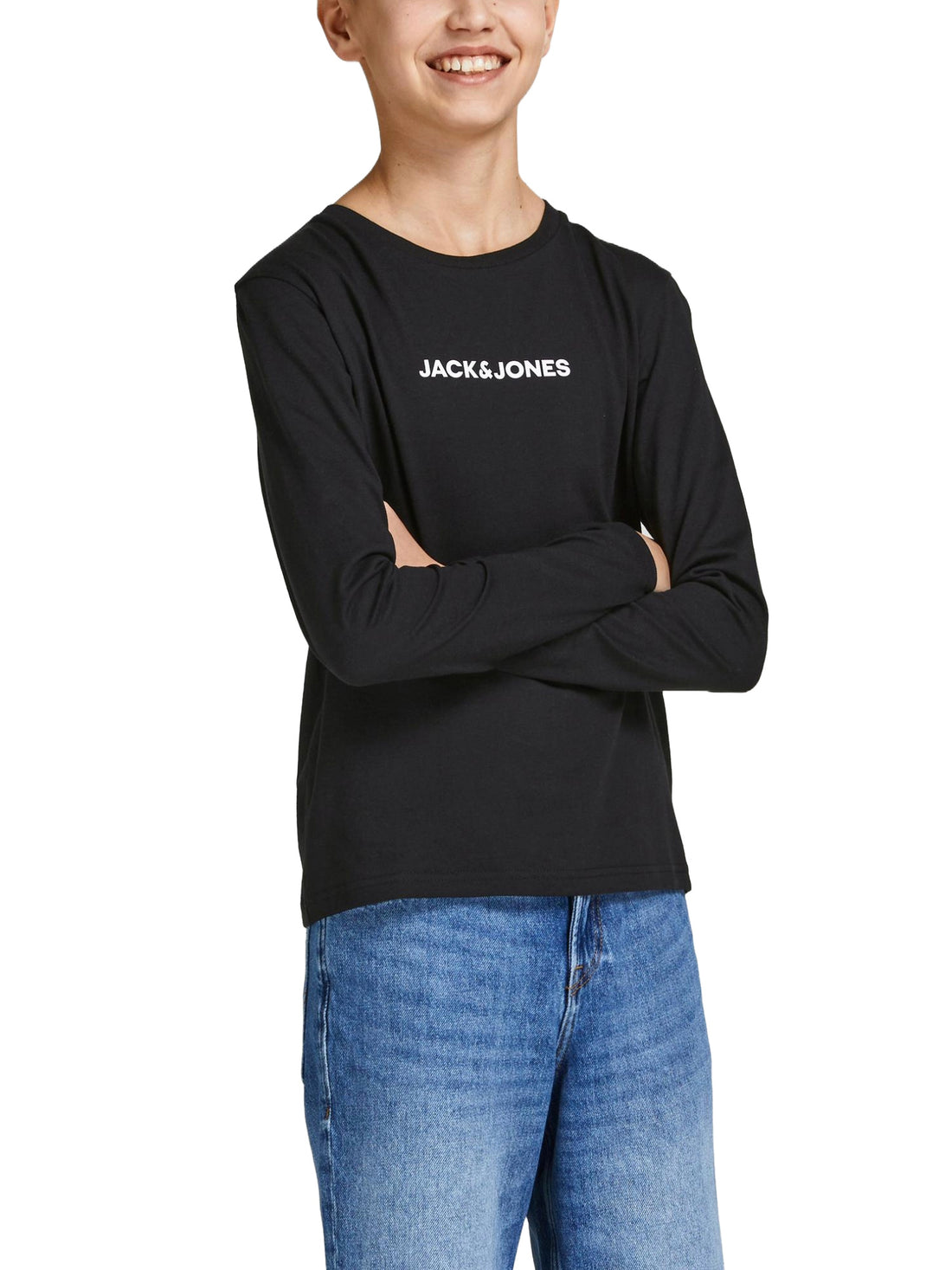 T-shirt Nero Jack&jones Junior