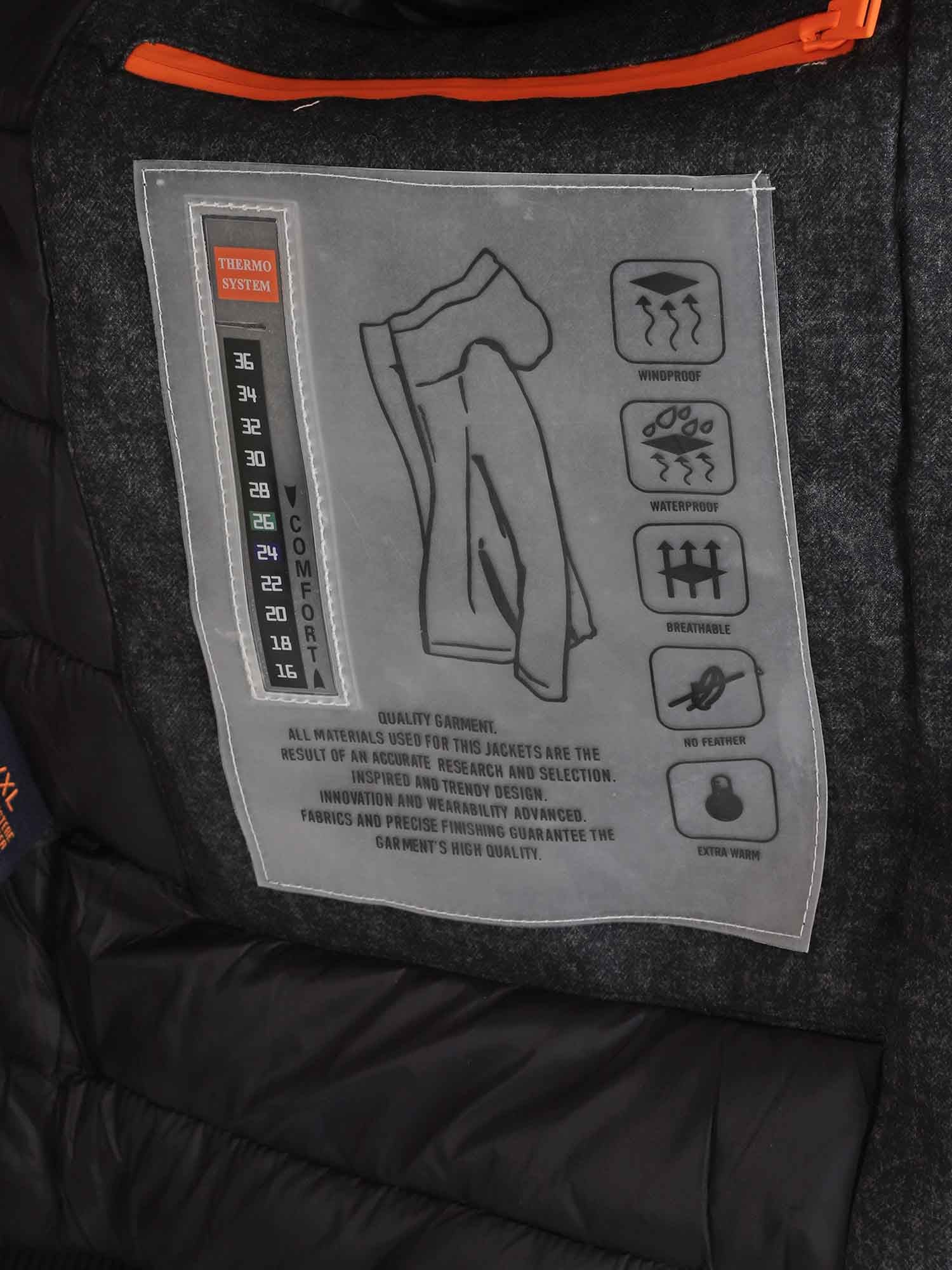 Piumini Nero Borgoni Milano