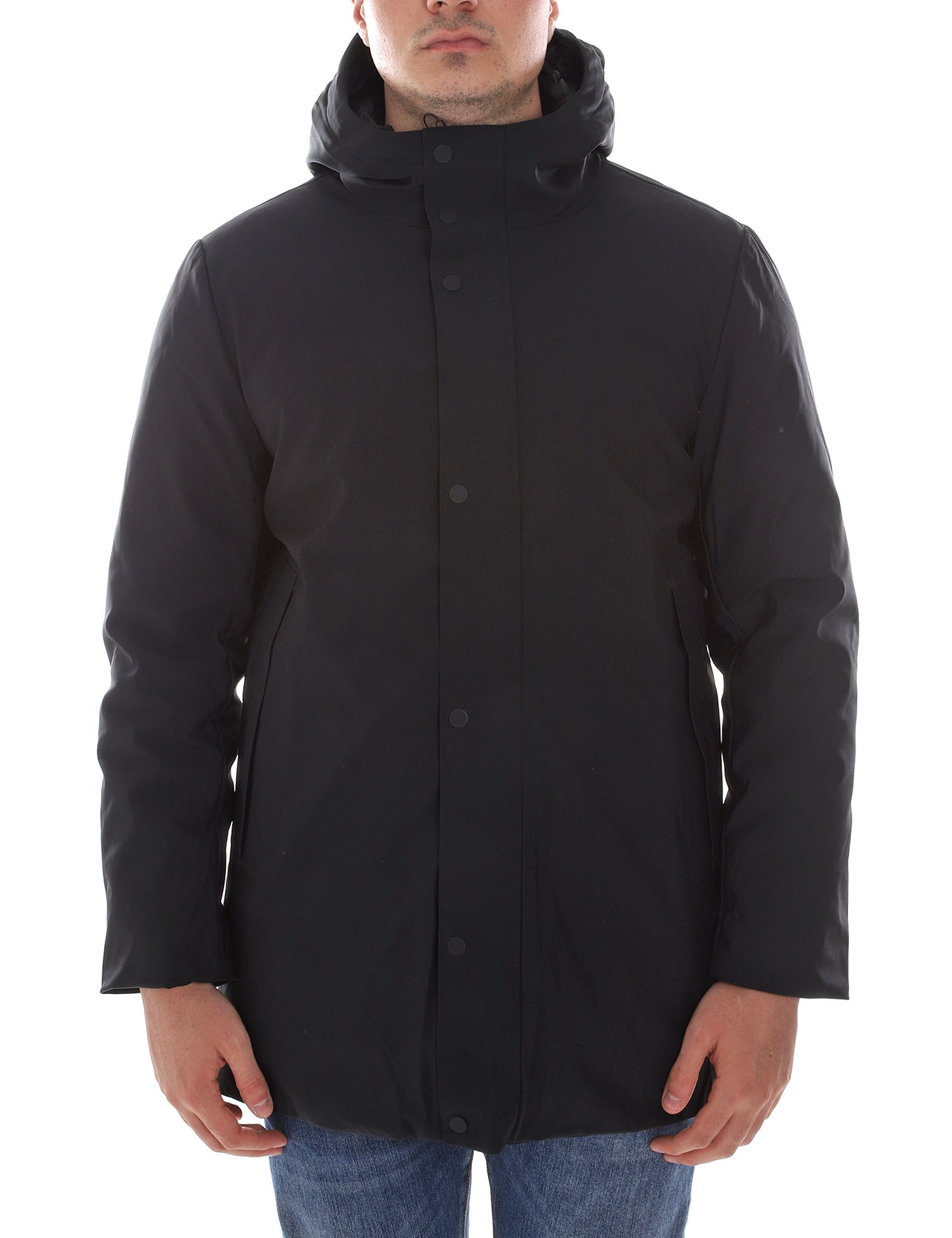 Piumini Nero Borgoni Milano