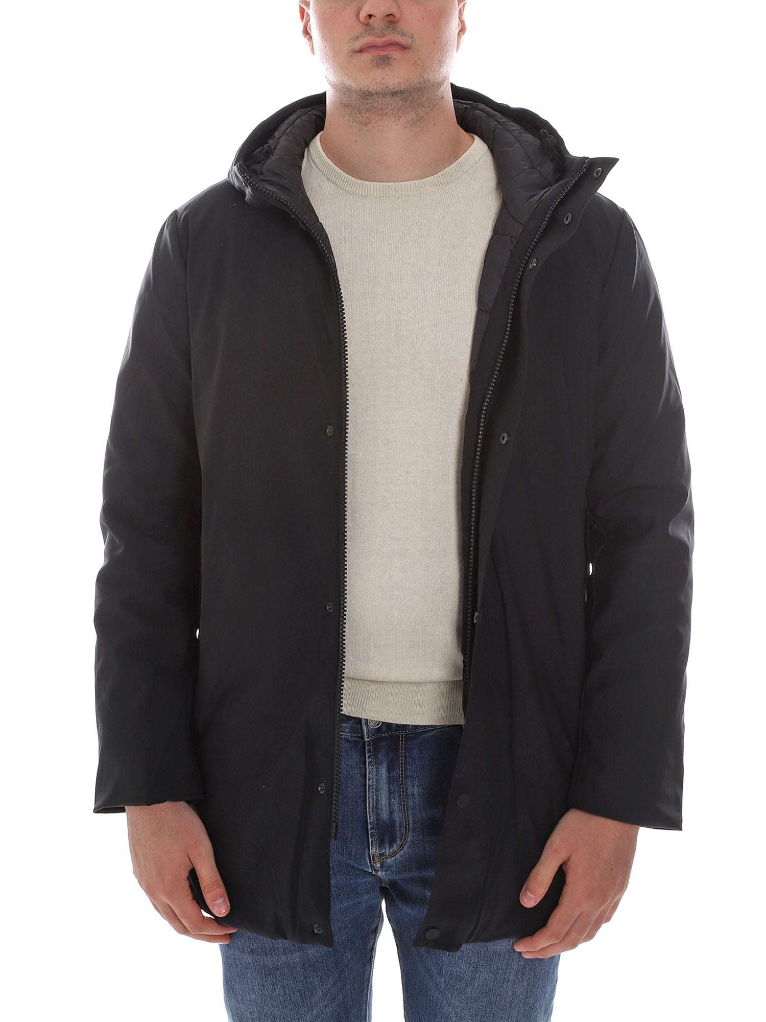 Piumini Nero Borgoni Milano