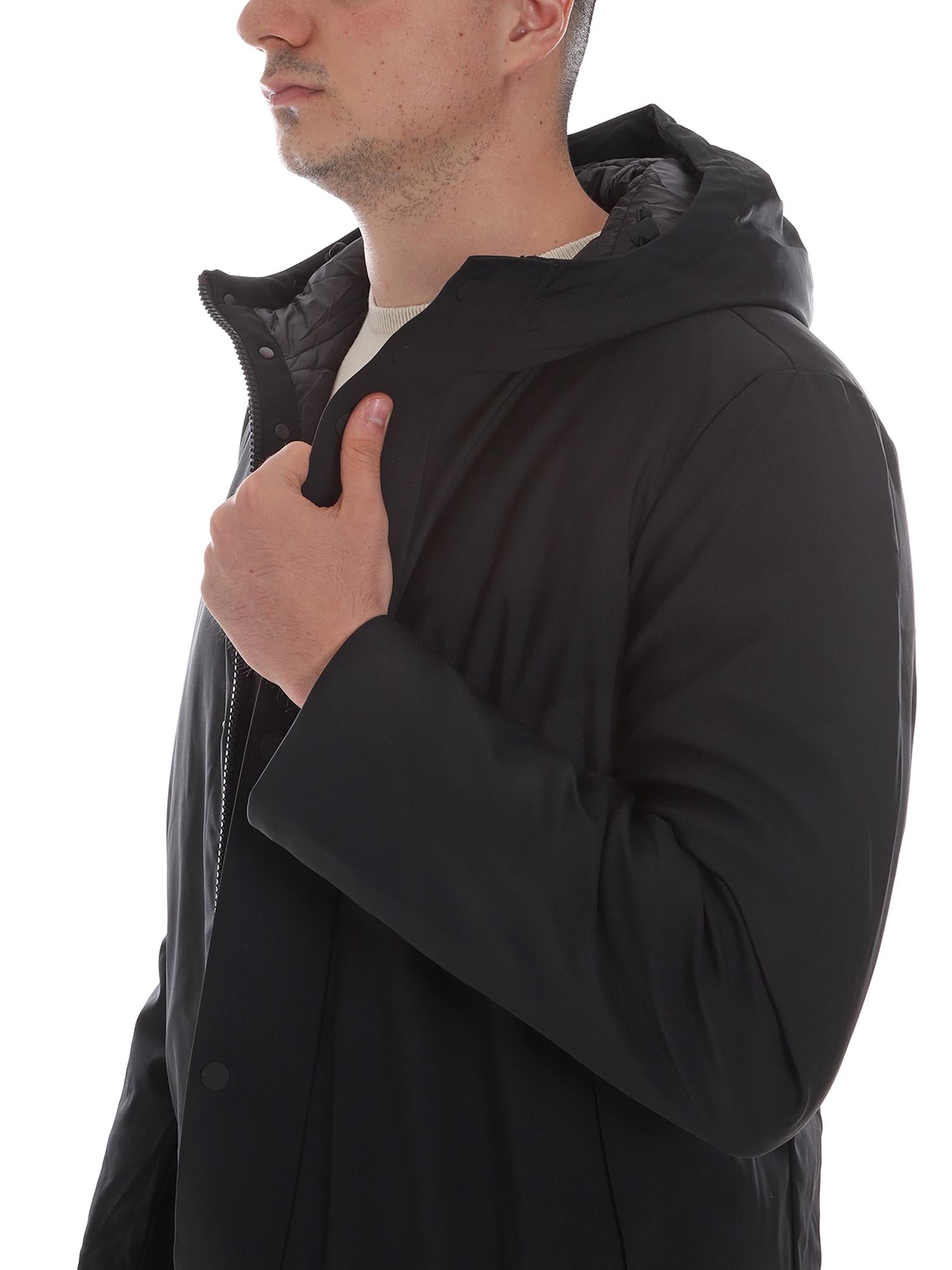 Piumini Nero Borgoni Milano