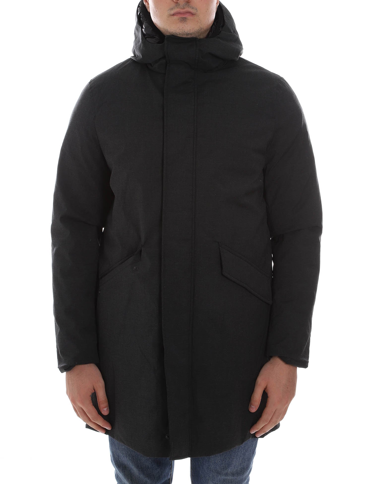 Piumini Nero Borgoni Milano