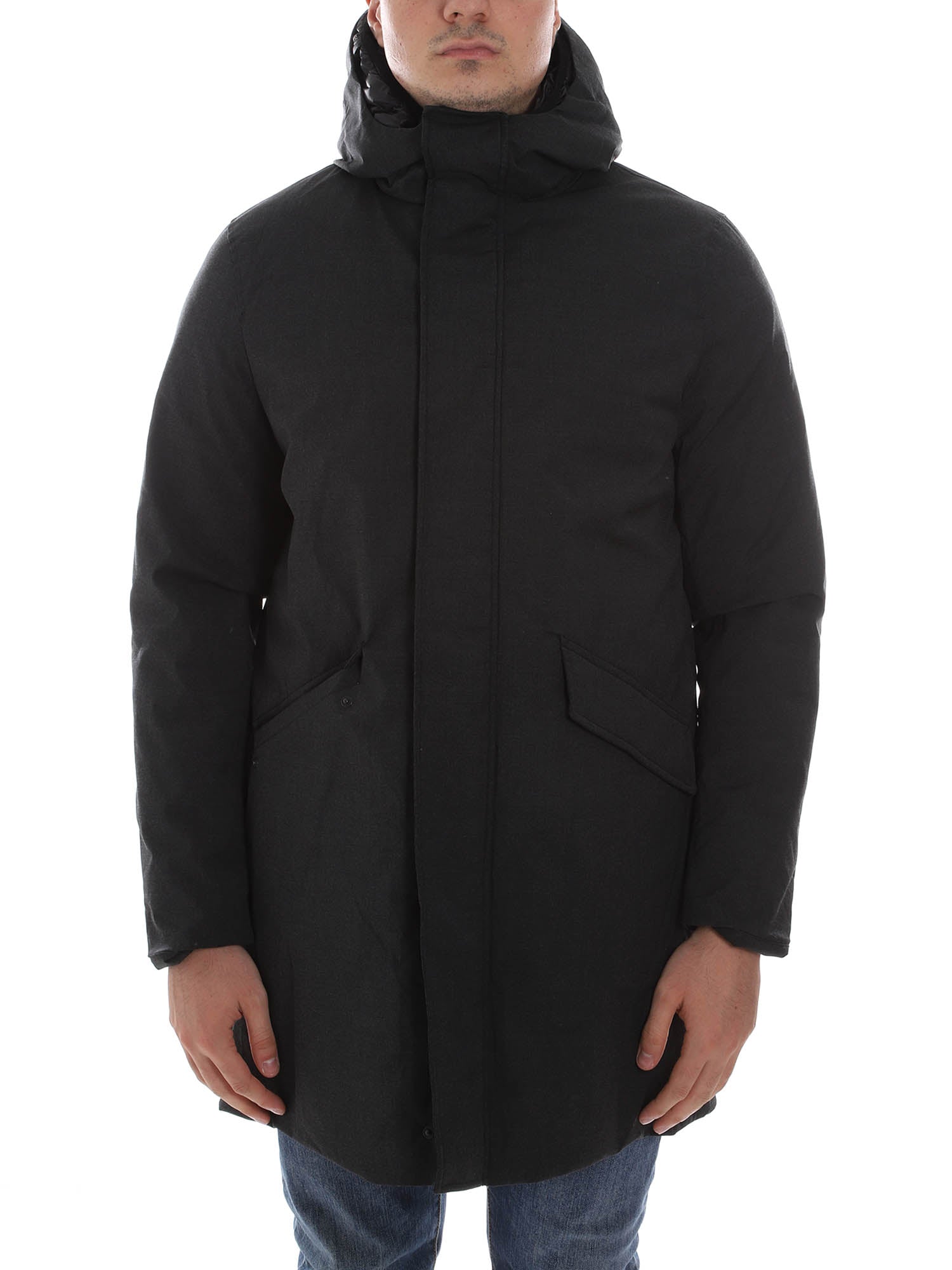 Piumini Nero Borgoni Milano