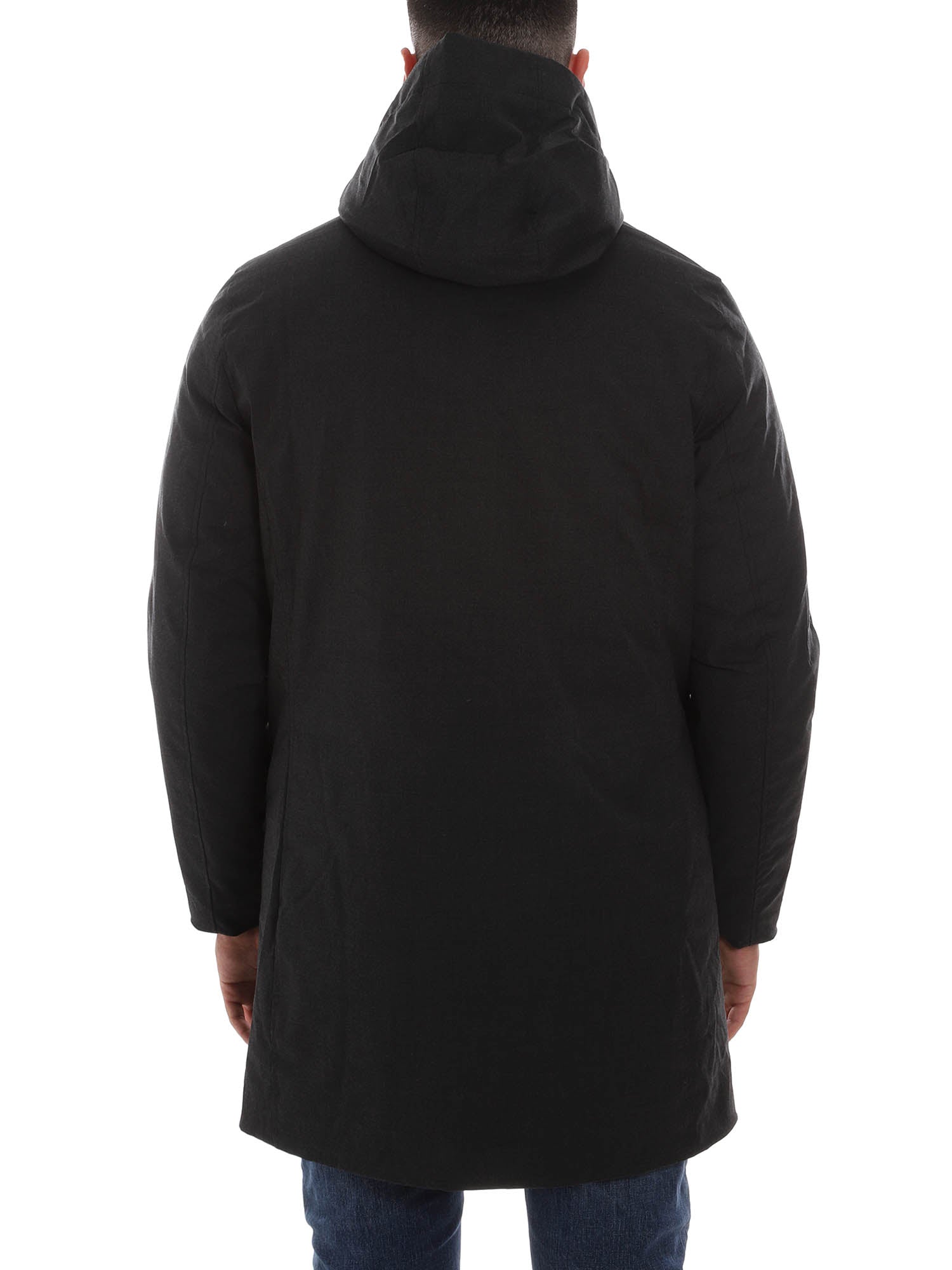 Piumini Nero Borgoni Milano