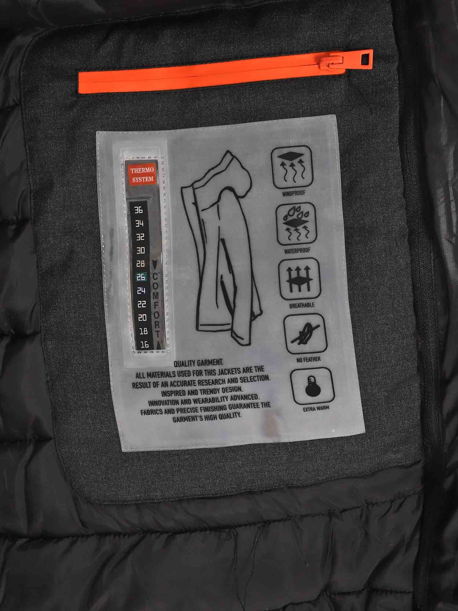 Piumini Nero Borgoni Milano