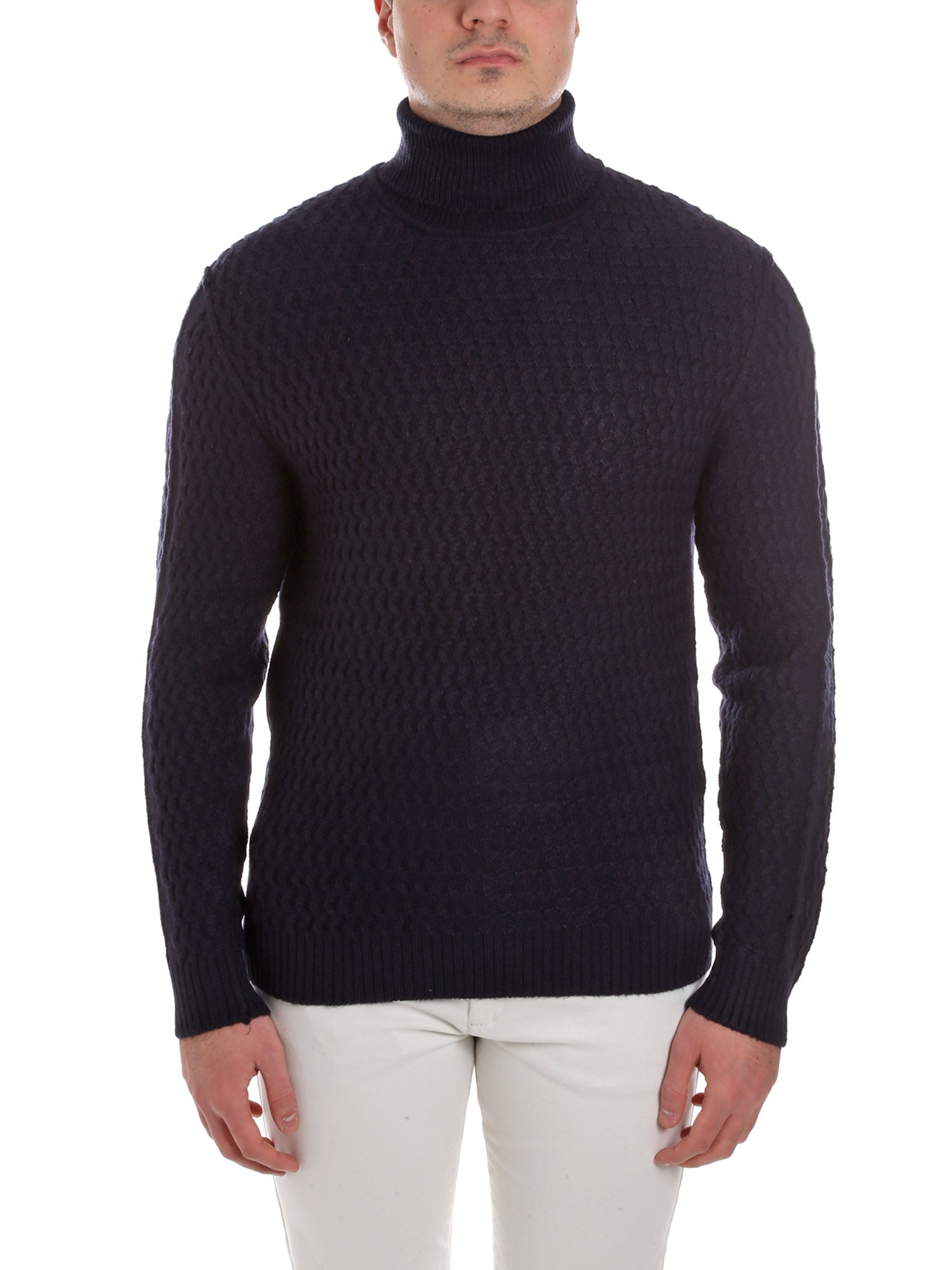 Maglie a collo alto Blu Sseinse