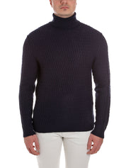 Maglie a collo alto Blu Sseinse