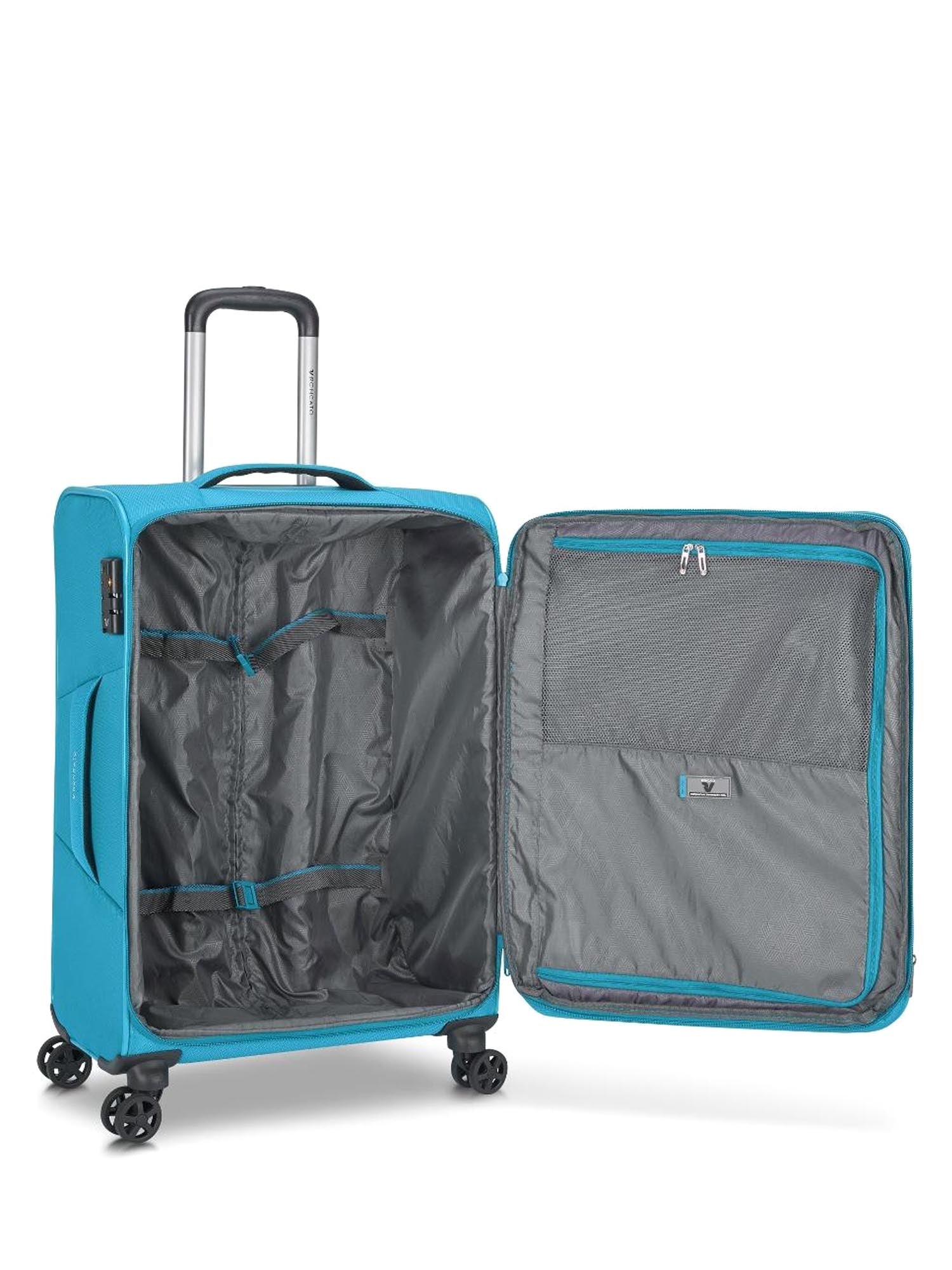 Trolley medio Celeste Roncato