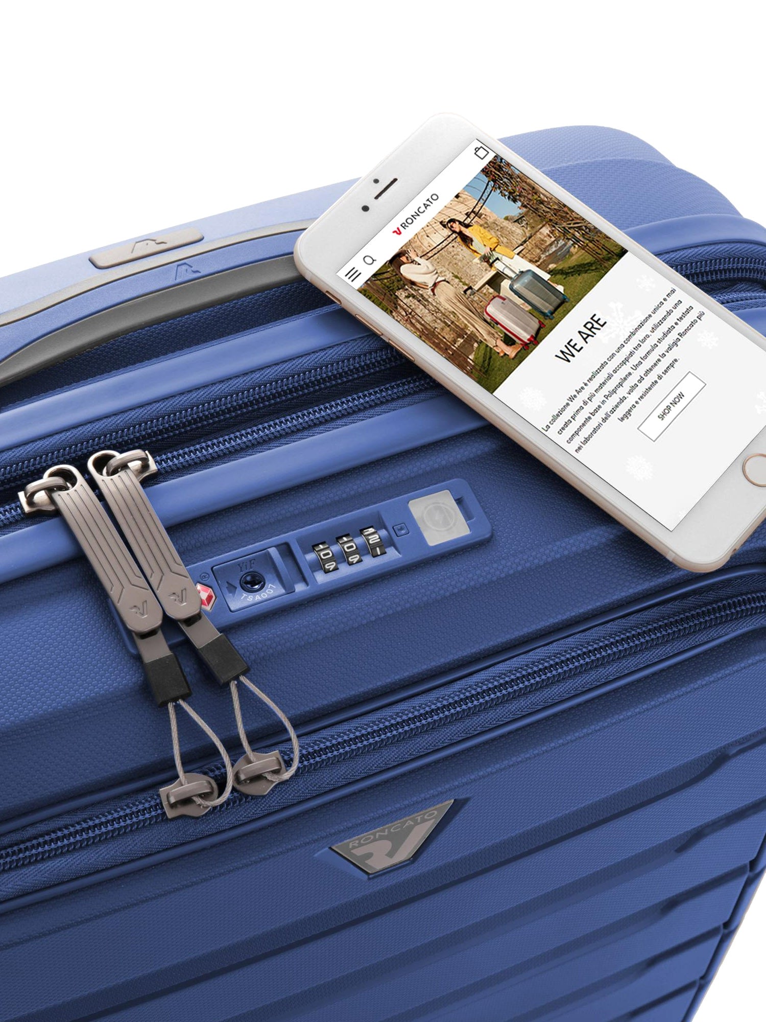 Trolley cabina Blu Roncato