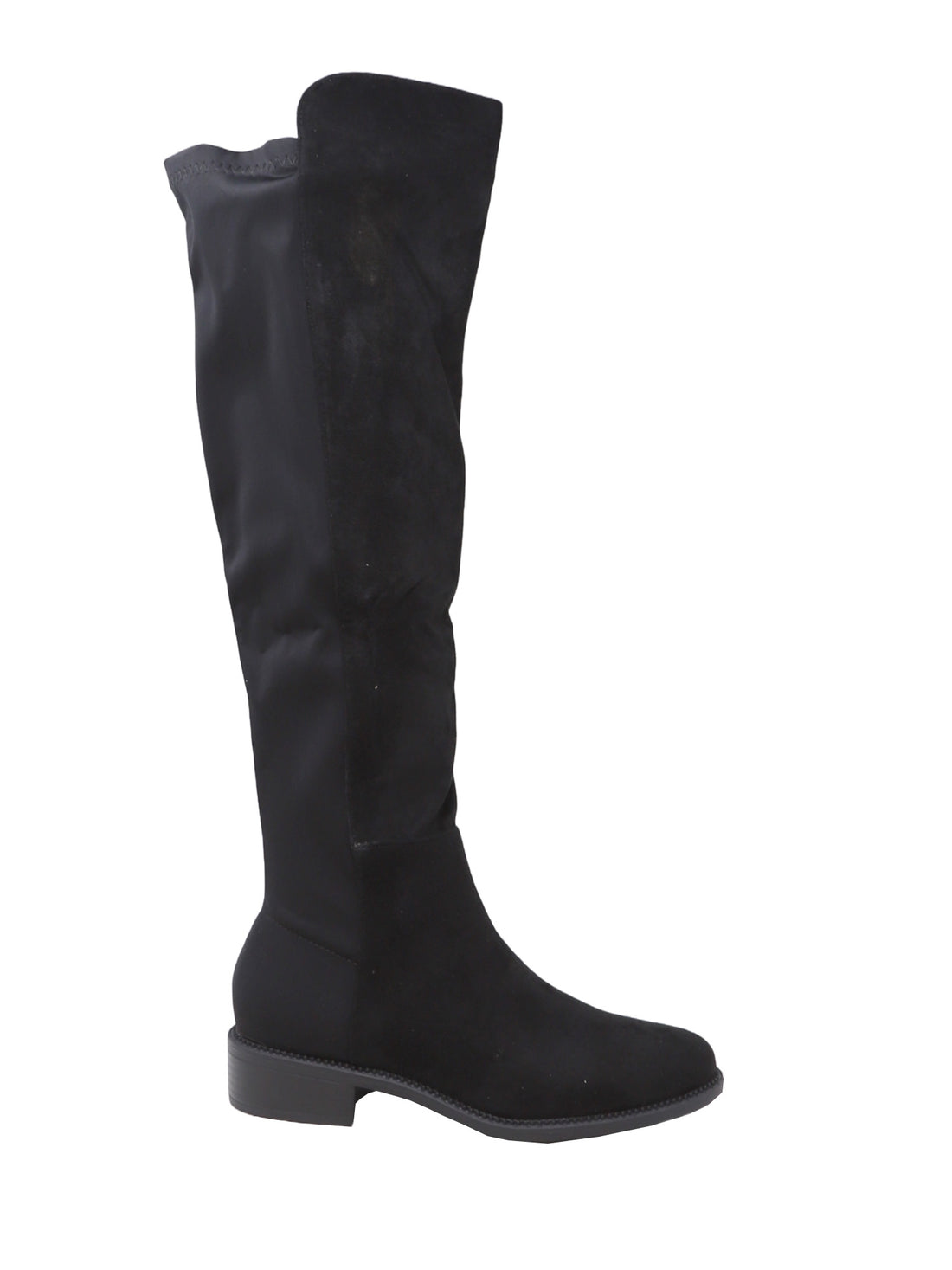KEYS K-8583 stivali donna con tacco in pelle nero Donna Taglia 41