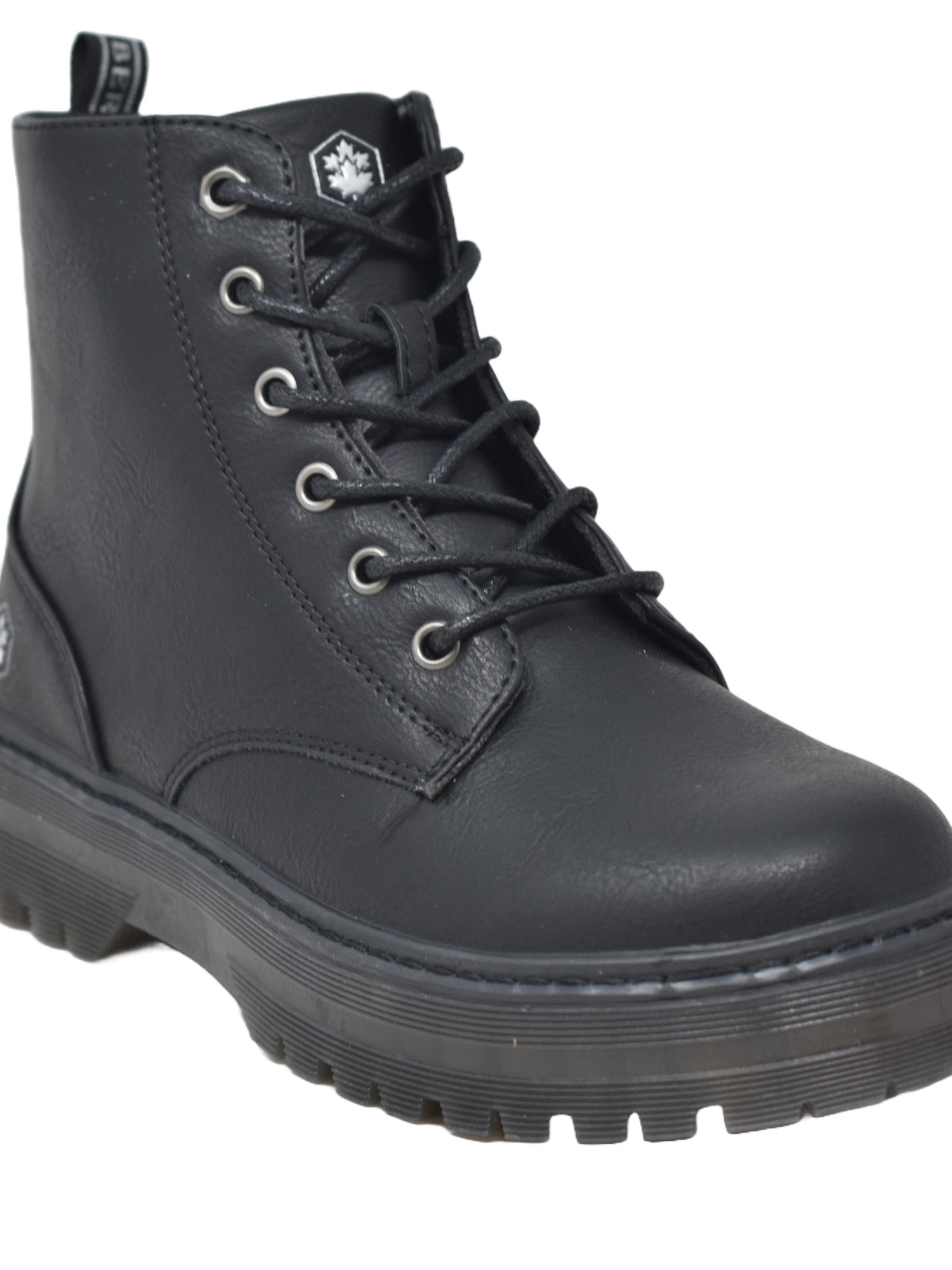 Anfibi Nero Lumberjack