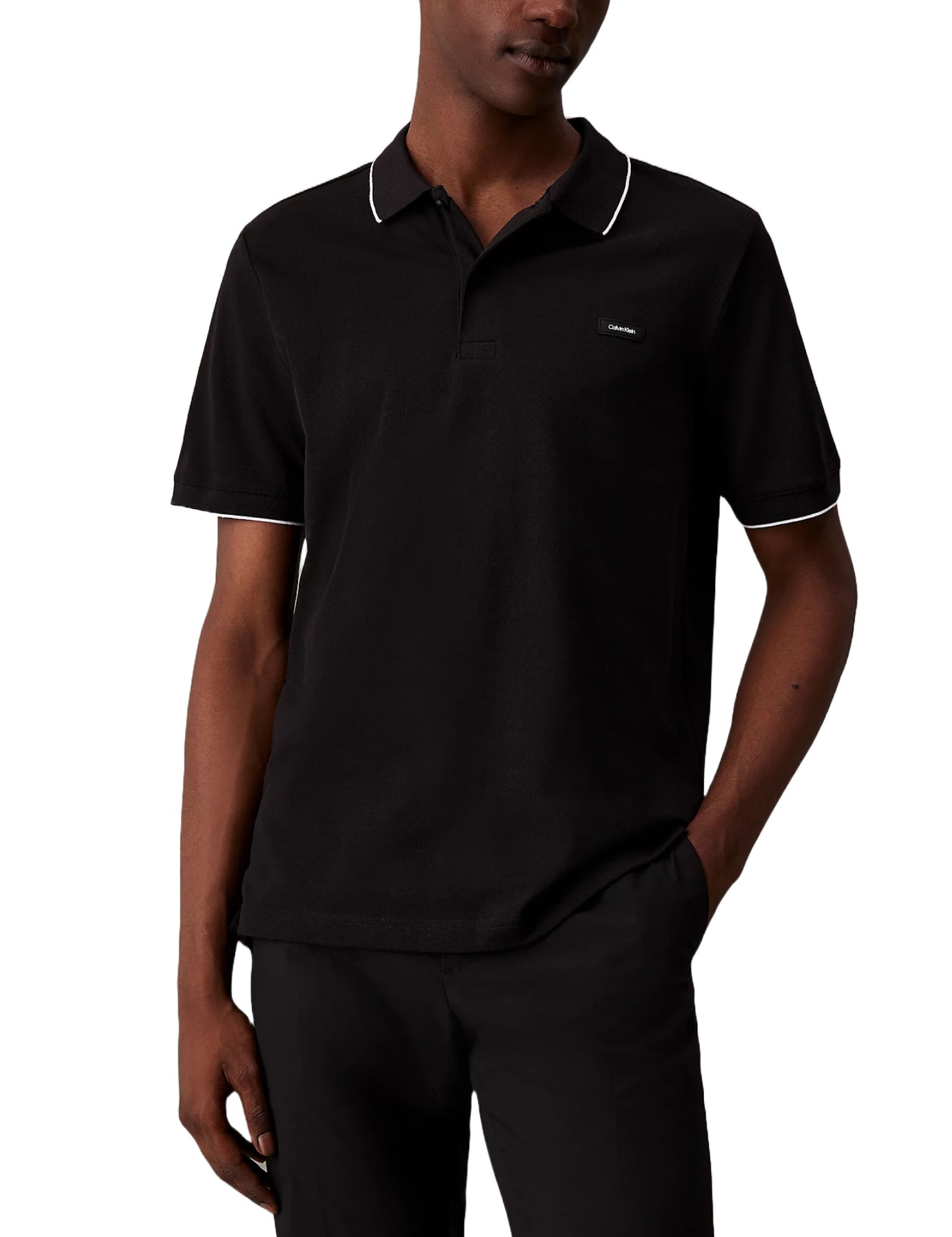 Polo Nero Calvin Klein