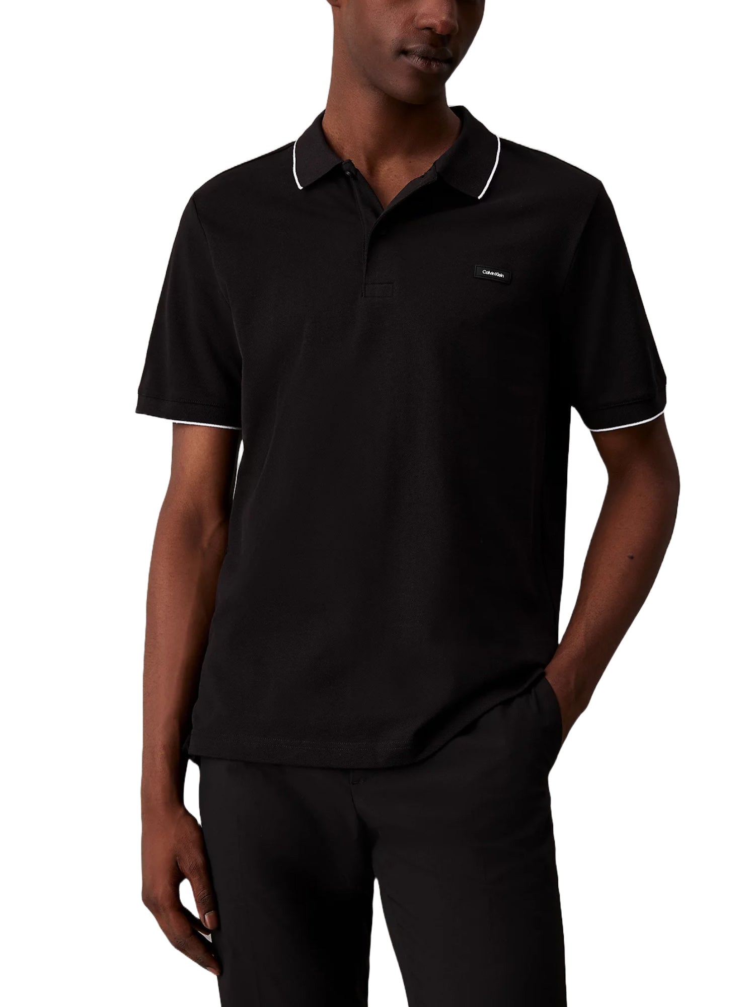 Polo Nero Calvin Klein