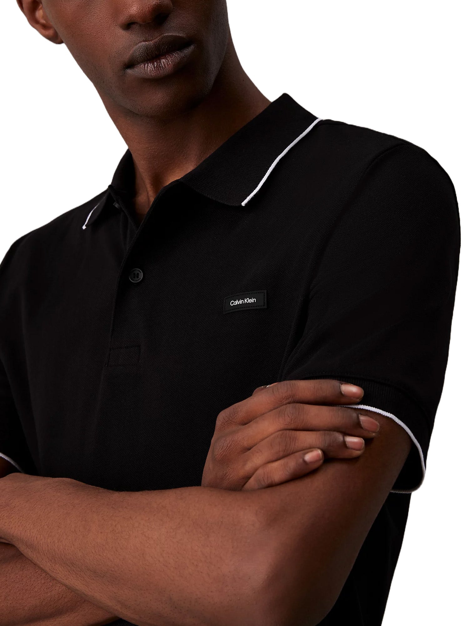 Polo Nero Calvin Klein