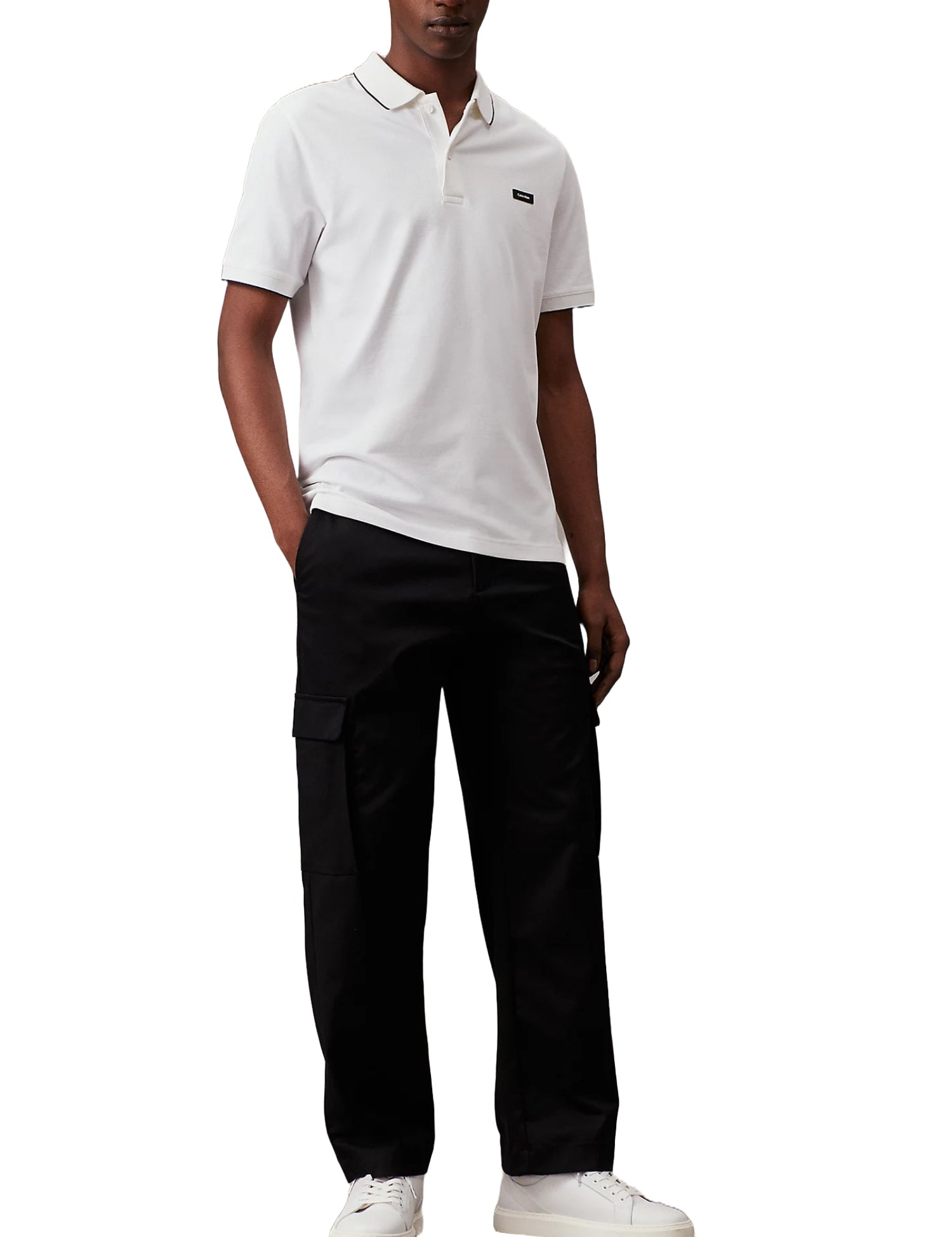 Polo Bianco Calvin Klein