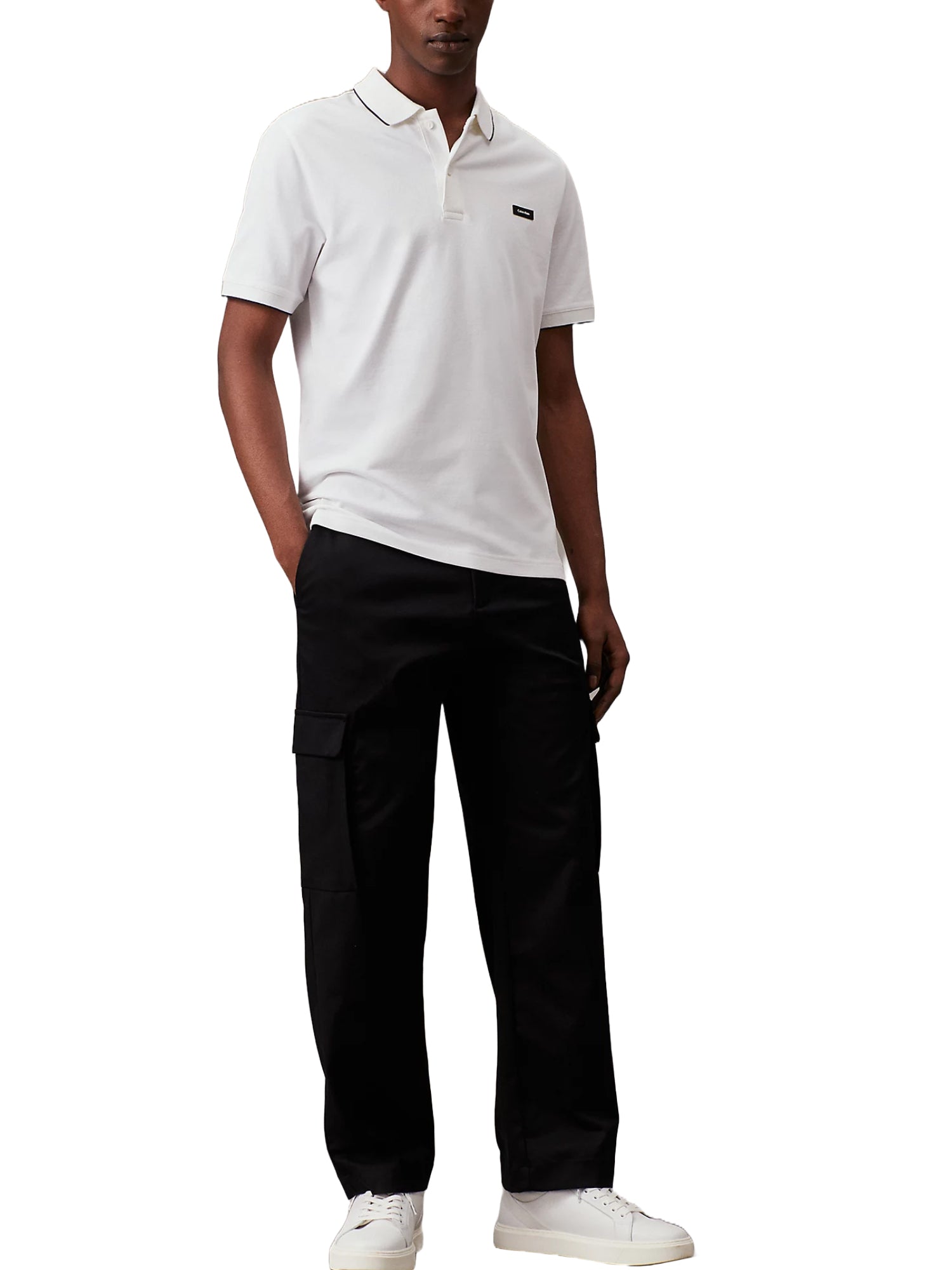 Polo Bianco Calvin Klein